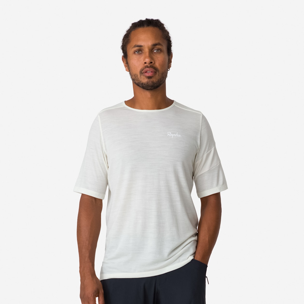 남성용 트레일 메리노 숏 슬리브 티셔츠