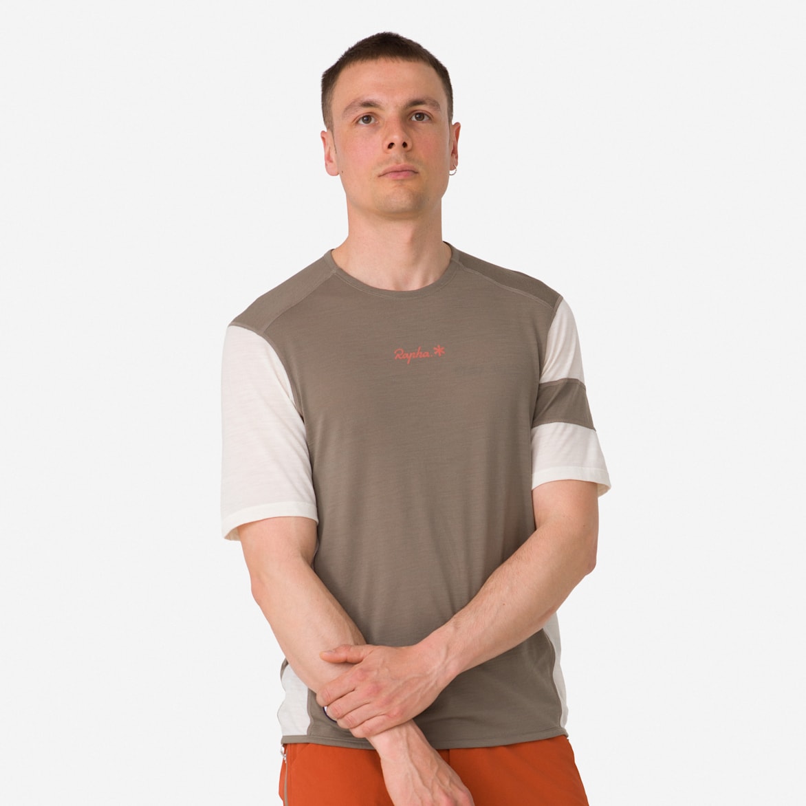 라파 +     스노우피크 남성용 익스플로어 메리노 티셔츠