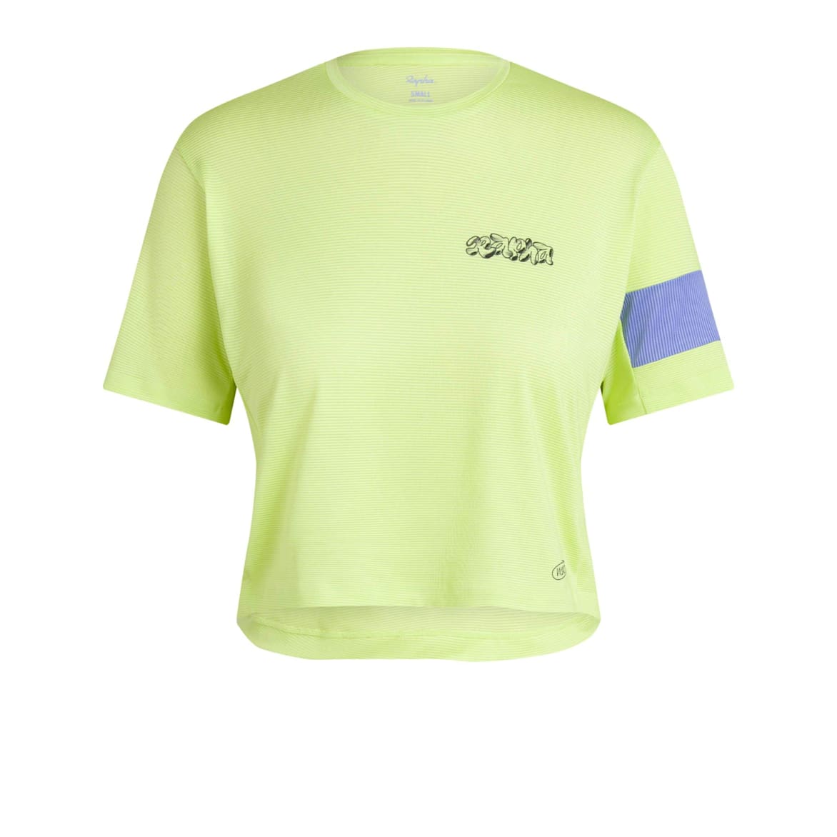 우먼스 100 크롭 테크니컬 티셔츠 - 주잔나 로가티