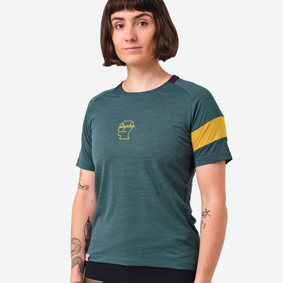 브레인 데드 x 라파 여성용 트레일 테크니컬 티셔츠