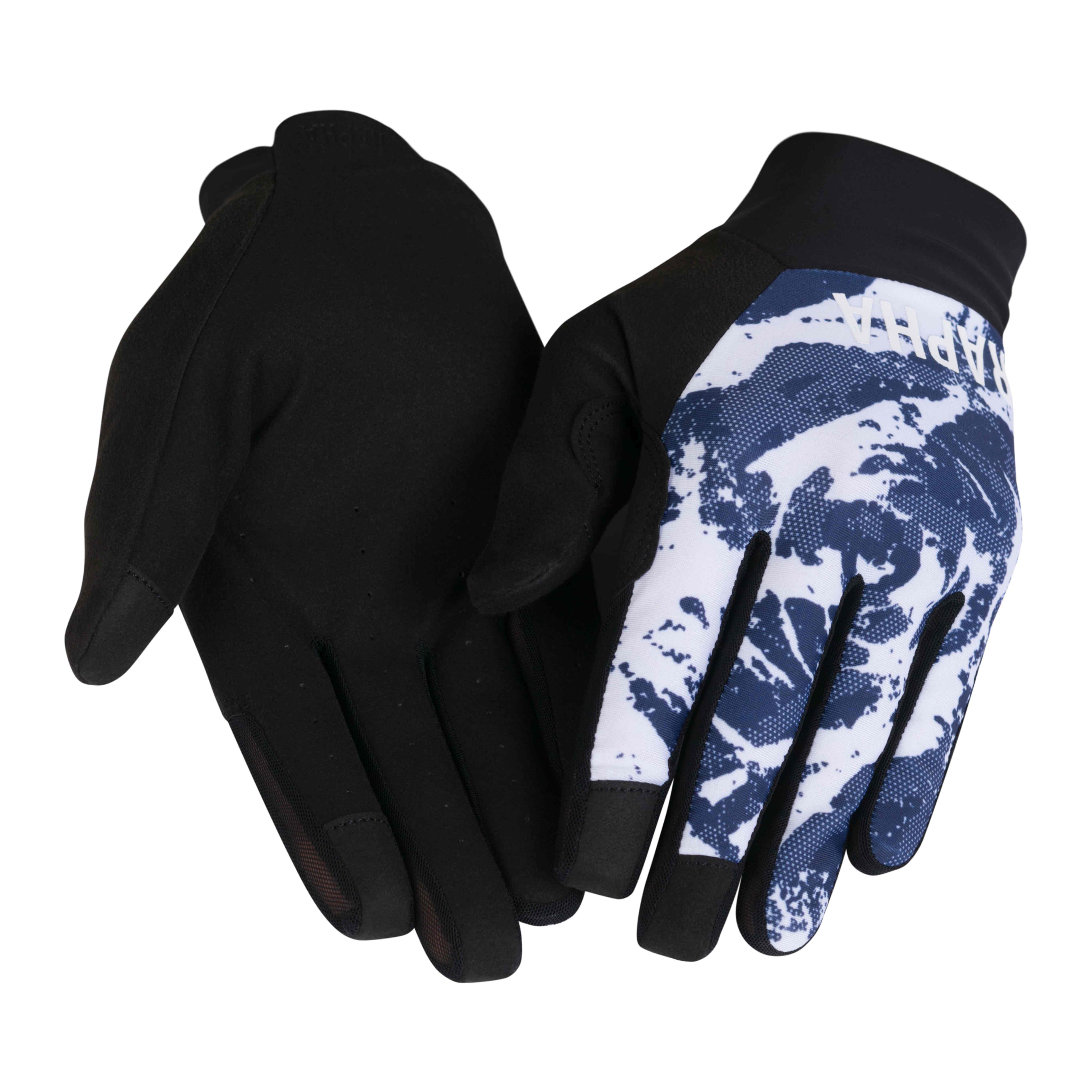ウェア Rapha BREVET REFLECTIVE GLOVES BLA.jpg