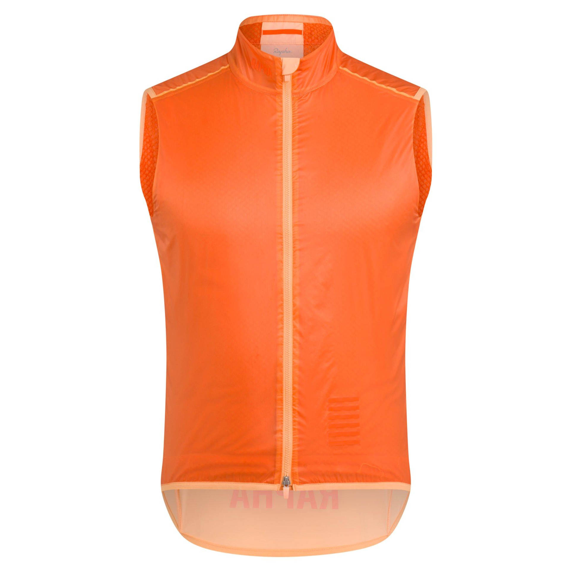 Rapha メンズ ブルべ インサレーティッド ジレ S オレンジ メンズ サイクリング ジャケット & ジレ | Rapha