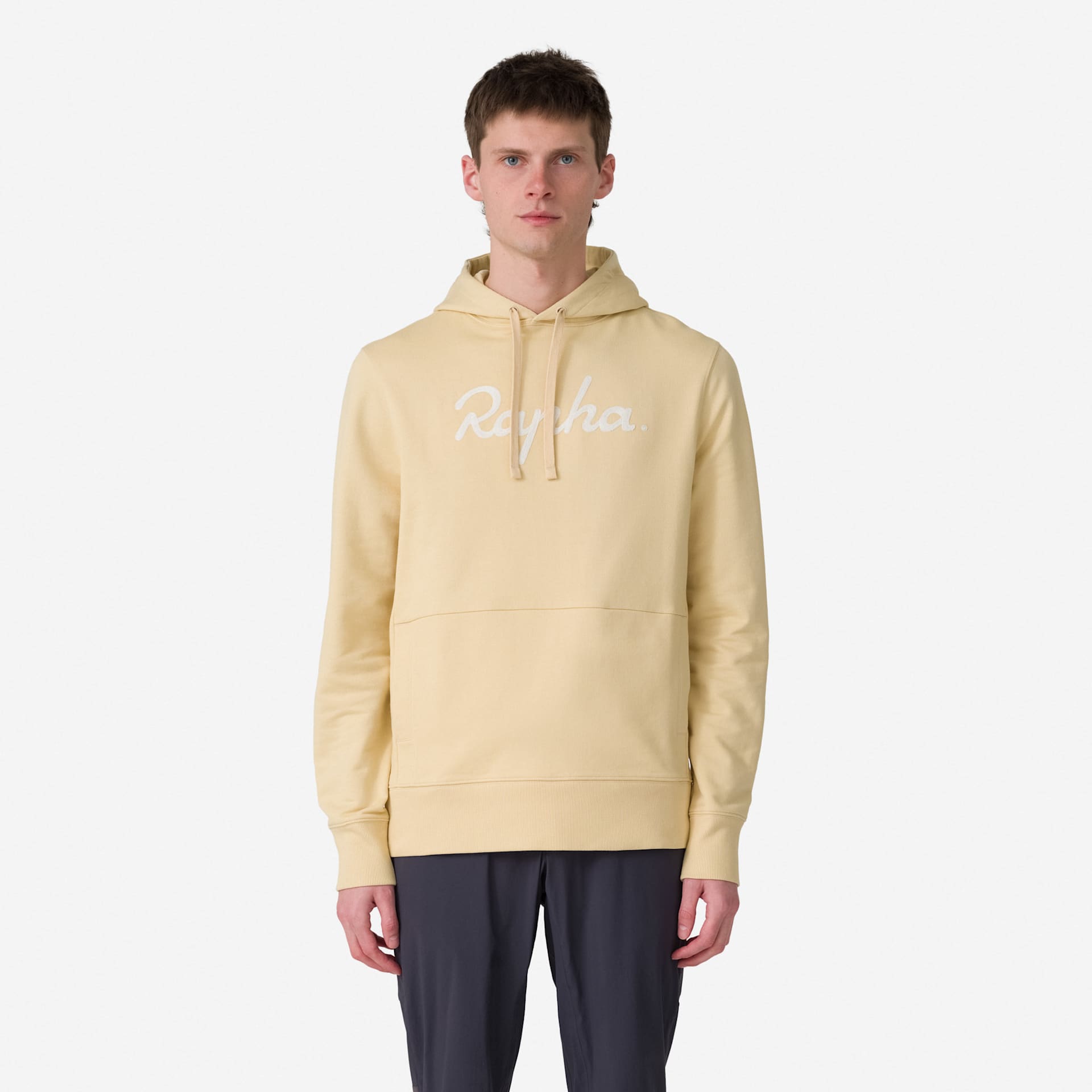 Rapha Logo Pullover Hoodie Blue Hoodies Rapha
