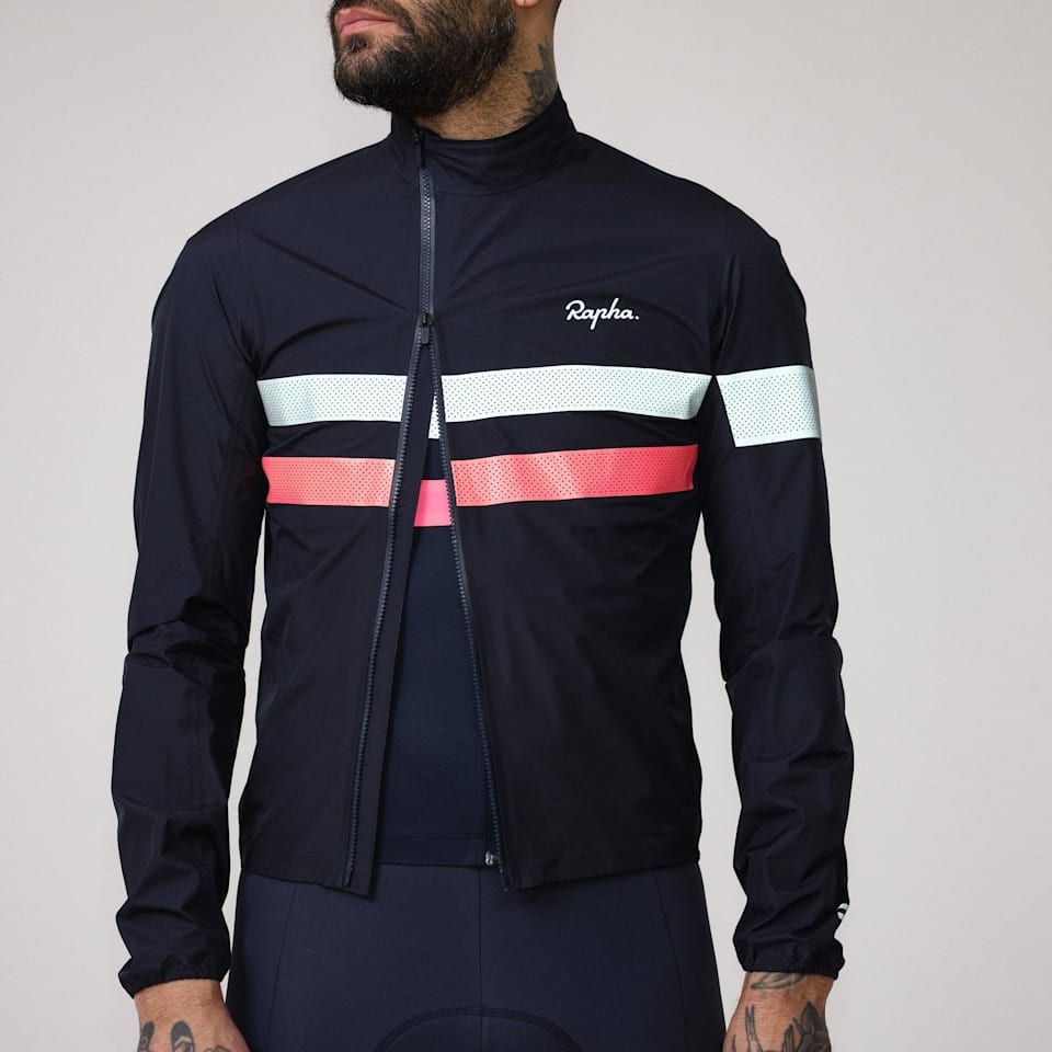 Rapha インサレーテッド ブルベ ジャケット ラファ ネイビー - 自転車