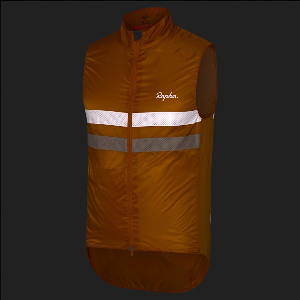 Rapha orange gilet 2025