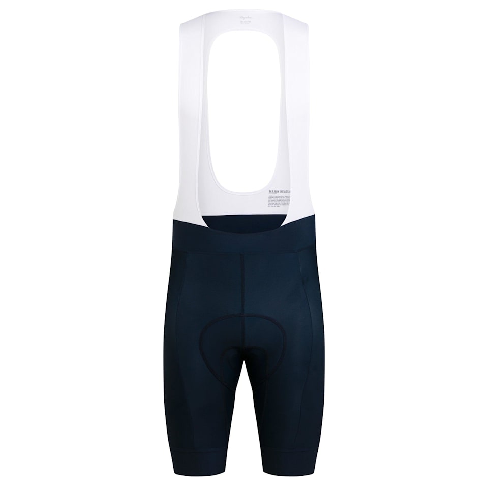 HD335 ラファ Rapha コア ビブショーツ CORE BIB SHORTS 紺 白 L