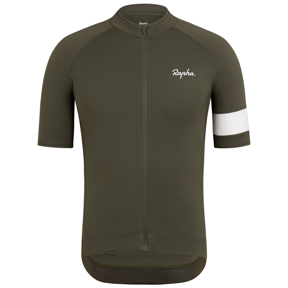 Rapha dark green jersey online