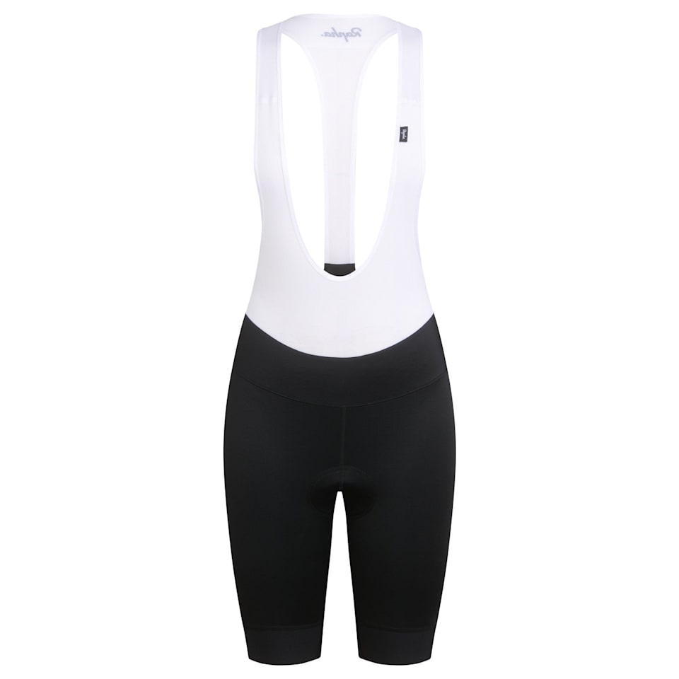 Red Cycling Bib Shorts Women - Shorter Inseam