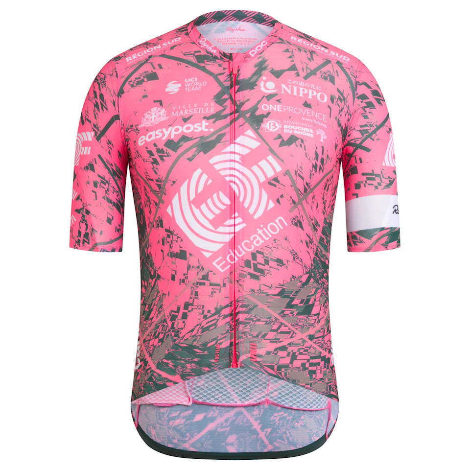 Palace X Rapha EF Education First Pro Team Aero Jersey Pink SS22 US ...