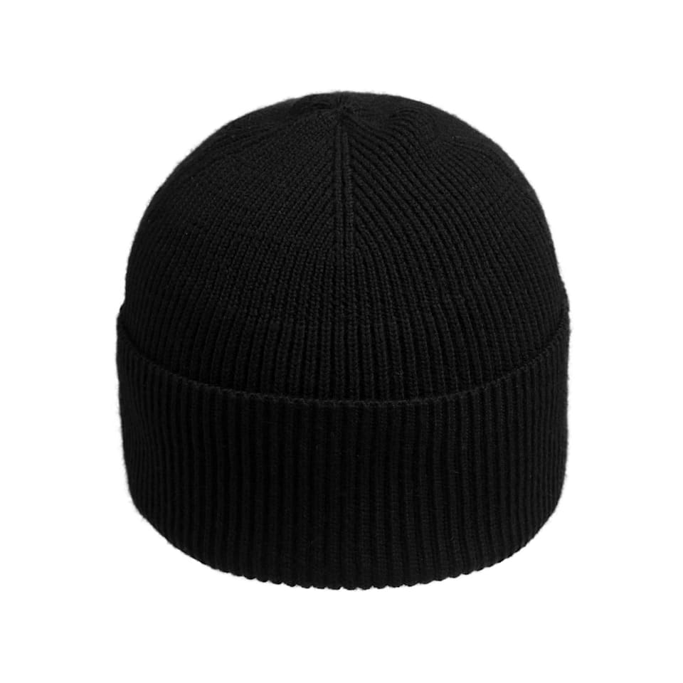 Logo Merino Beanie Hat, Headwear for Winter Riding