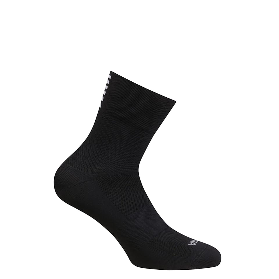 Men's White + Black Striped Crew Socks - Nothing New®