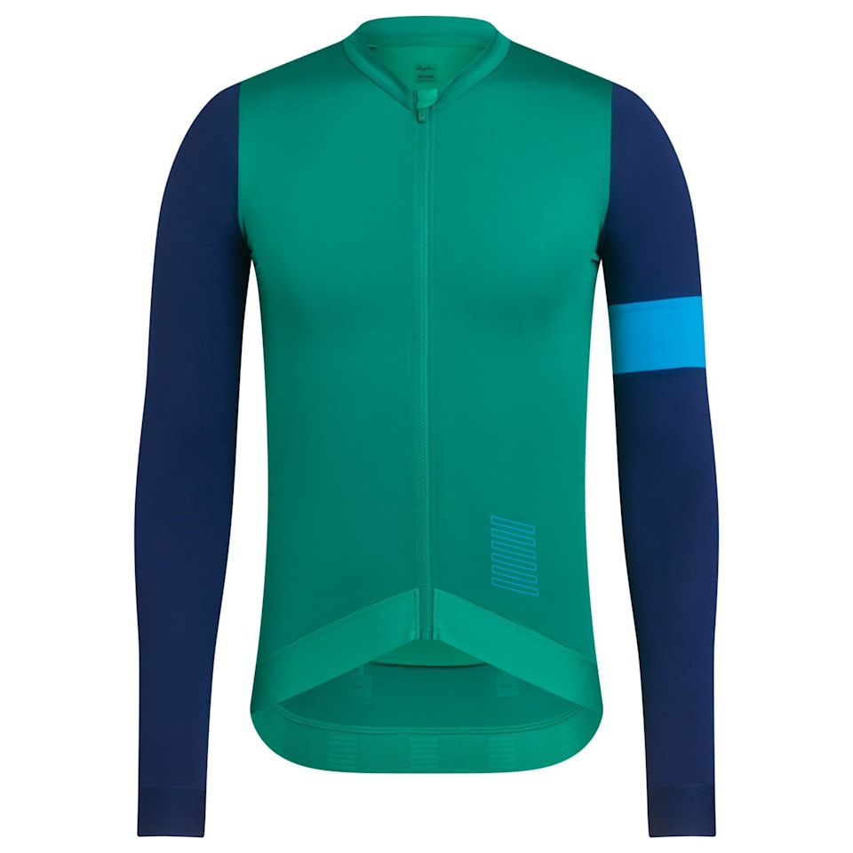 Men s Pro Team Long Sleeve Training Cycling Jersey Rapha