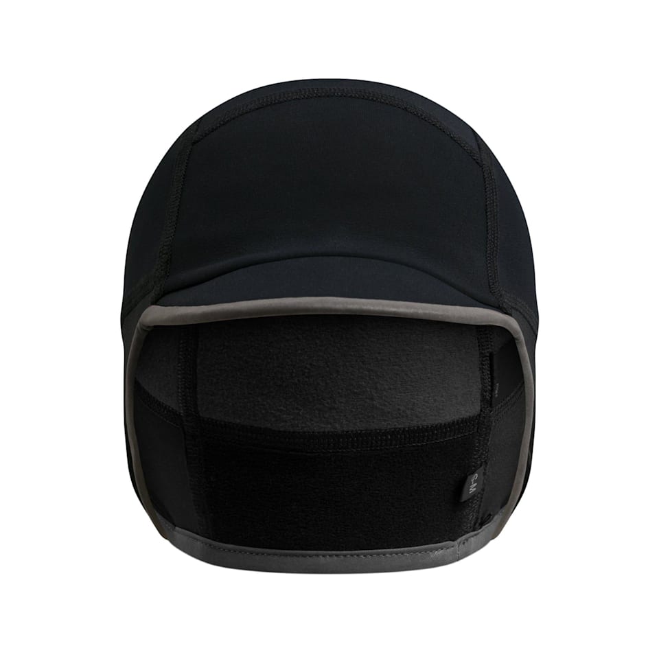 Charm Mens Running Sports Beanie - Gym Caps Sweat Wicking Bike Hat Helmet Liner Black