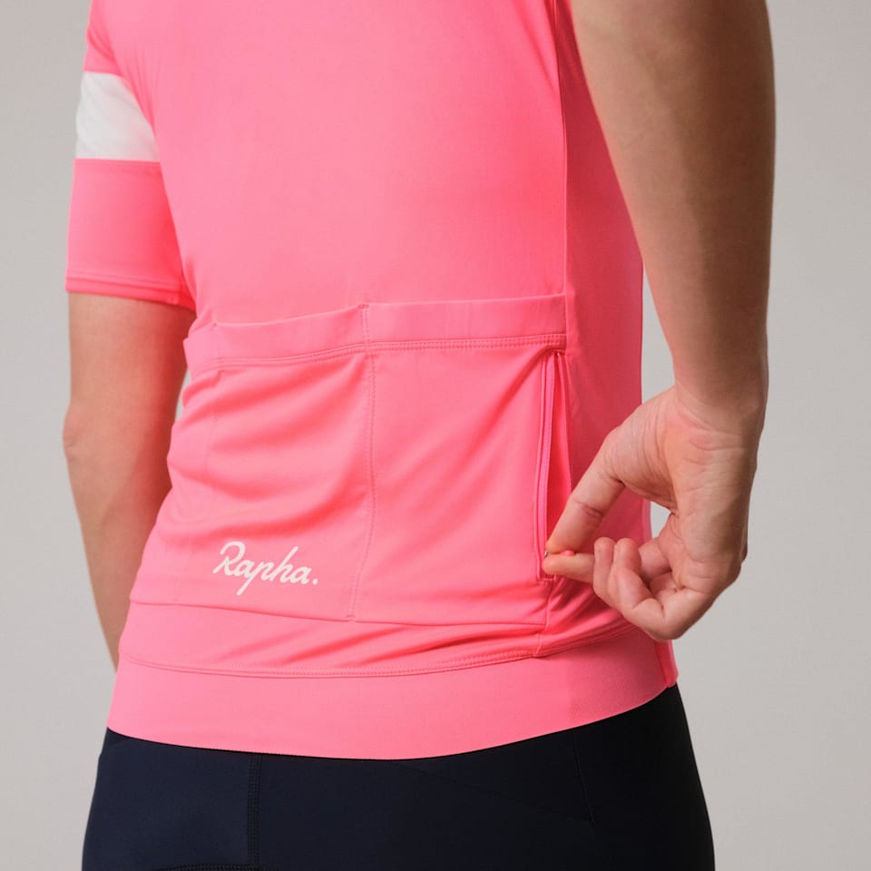 Rapha core best sale jersey pink