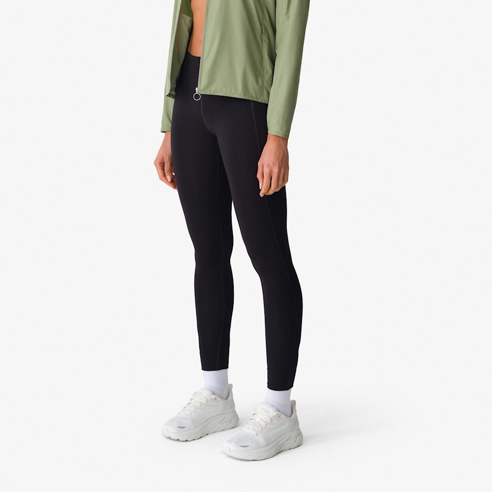 Leggings: Nike One 7/8 Tight- Iron Grey