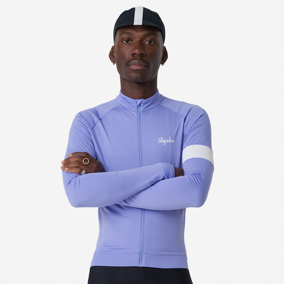 Mens Core Long Sleeve Cycling Jersey Rapha