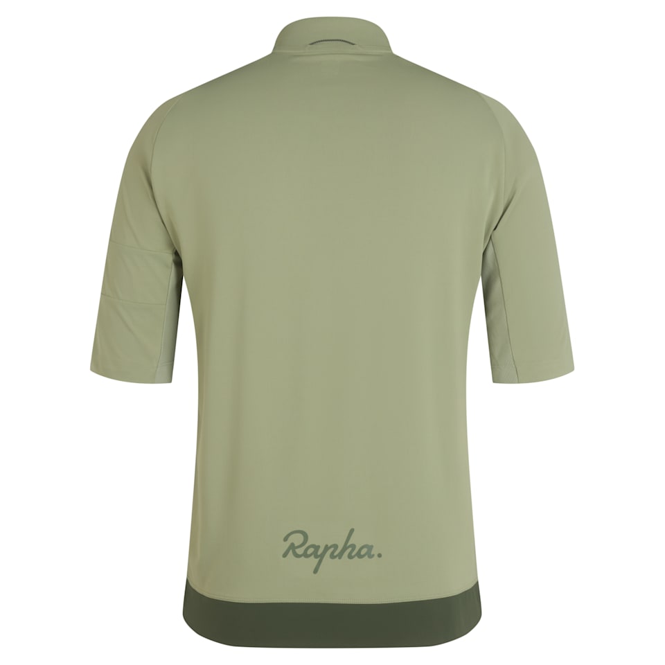 Men's Explore Zip Neck Technical T-shirt | Rapha