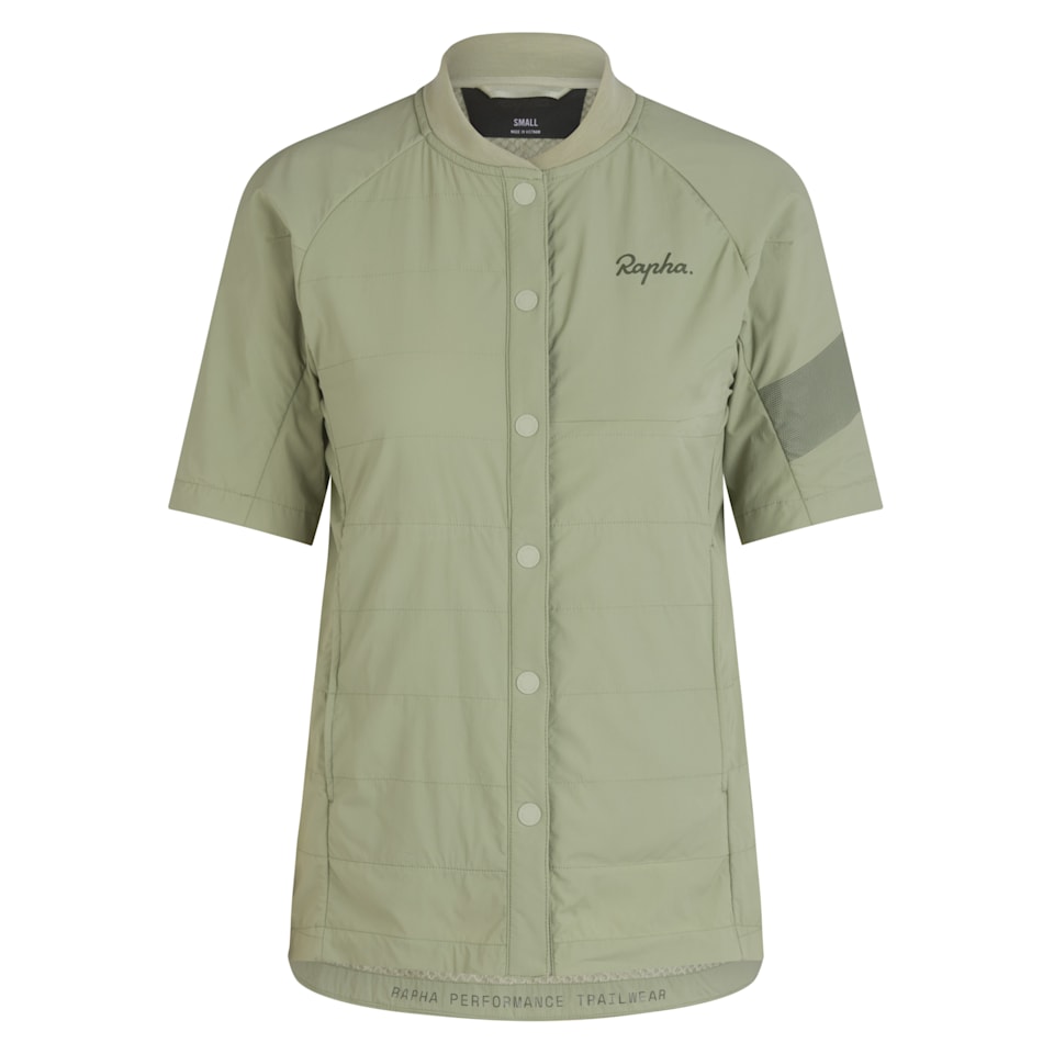 Women s Trail Insulated Short Sleeve Jacket Rapha