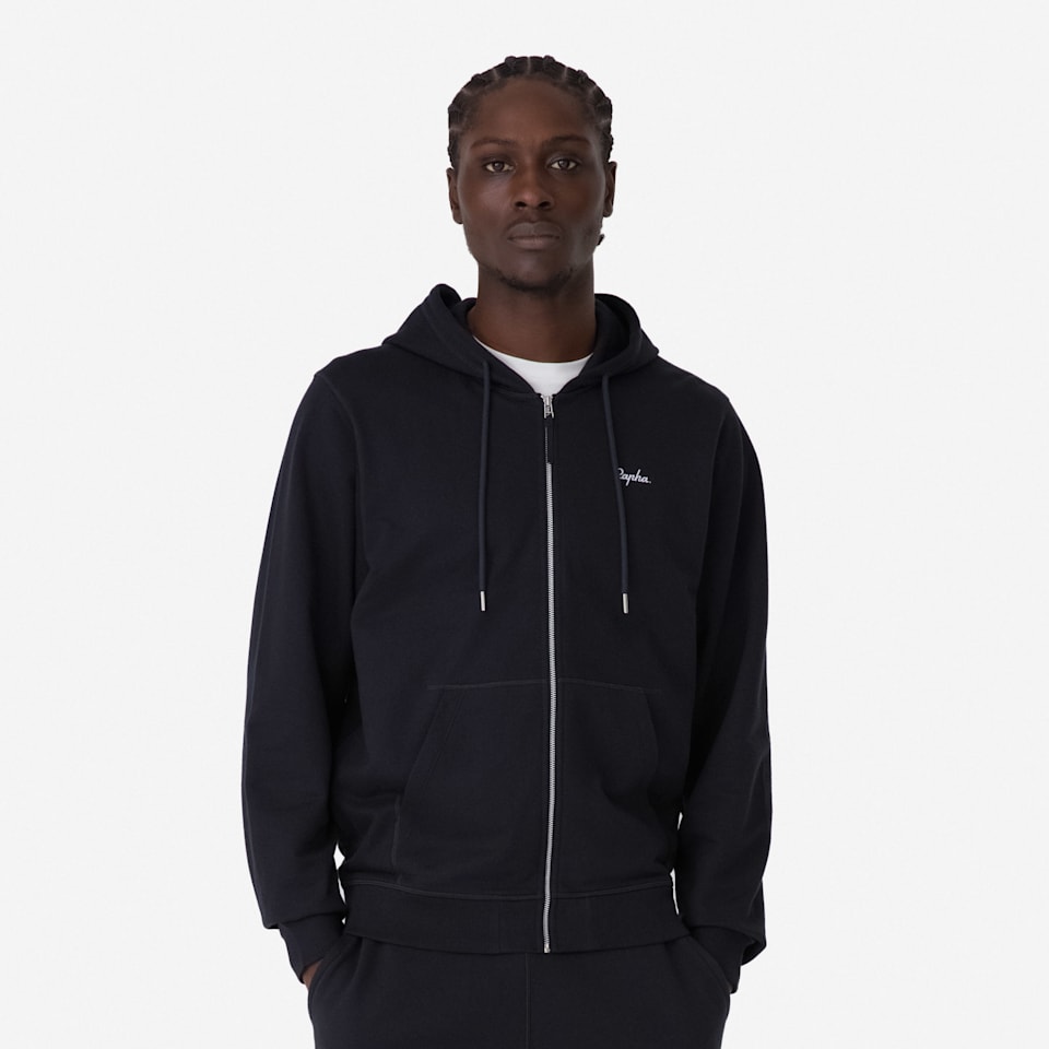 Men s Cotton Zip Hoodie Rapha