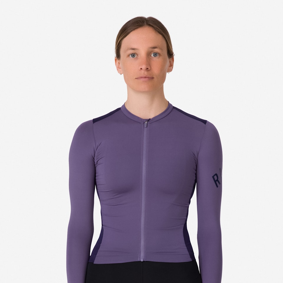 Women's Thermal Long Sleeve Jersey - Essential Purple