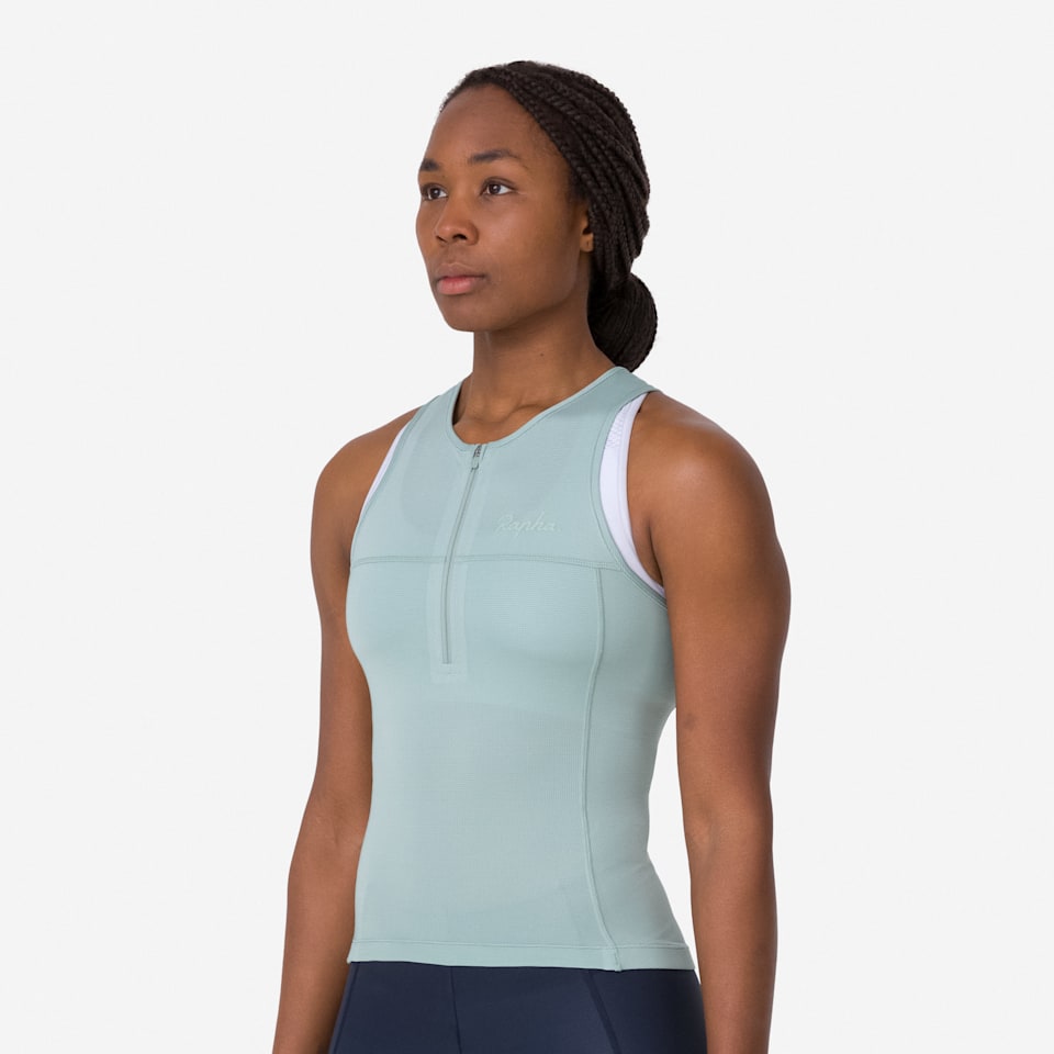 Women's Half Zip Tank | Rapha