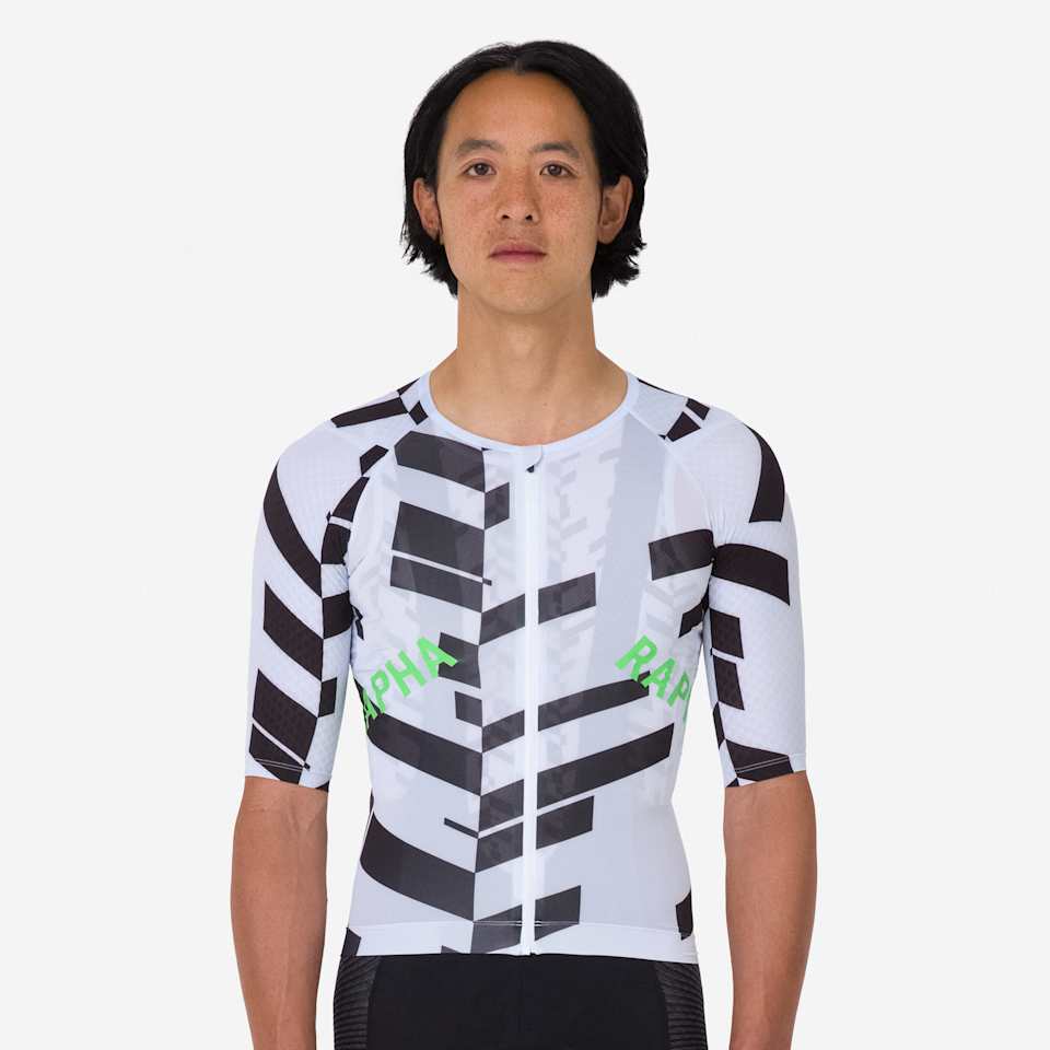Men s Pro Team Aero Jersey Data Print Rapha