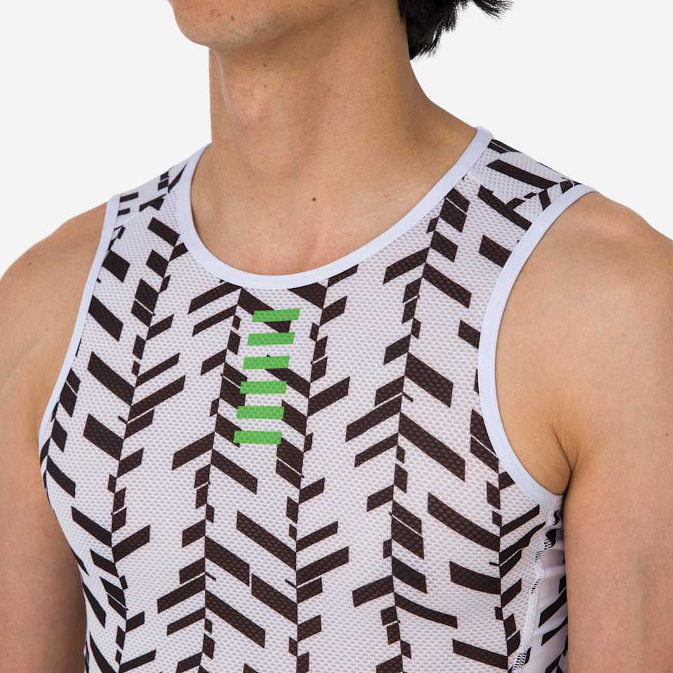 Men s Pro Team Sleeveless Base Layer Data Print Website Rapha