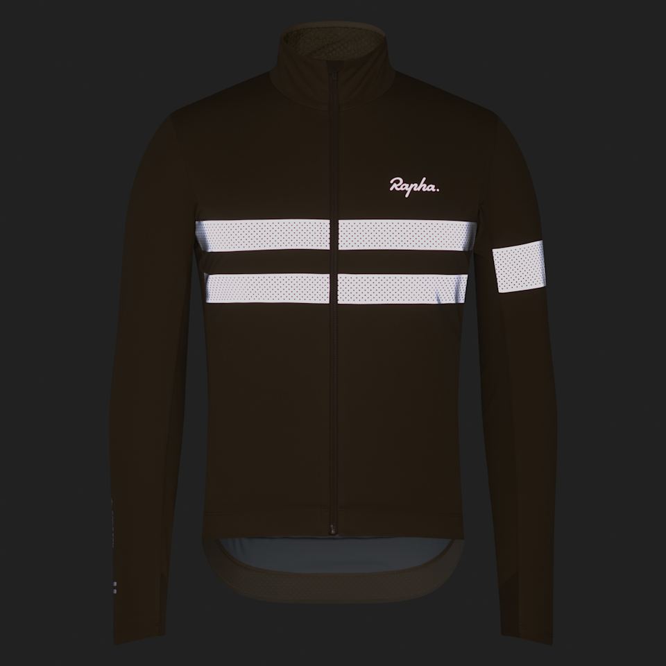 Men's Brevet Long Sleeve Windstopper Jersey | Rapha
