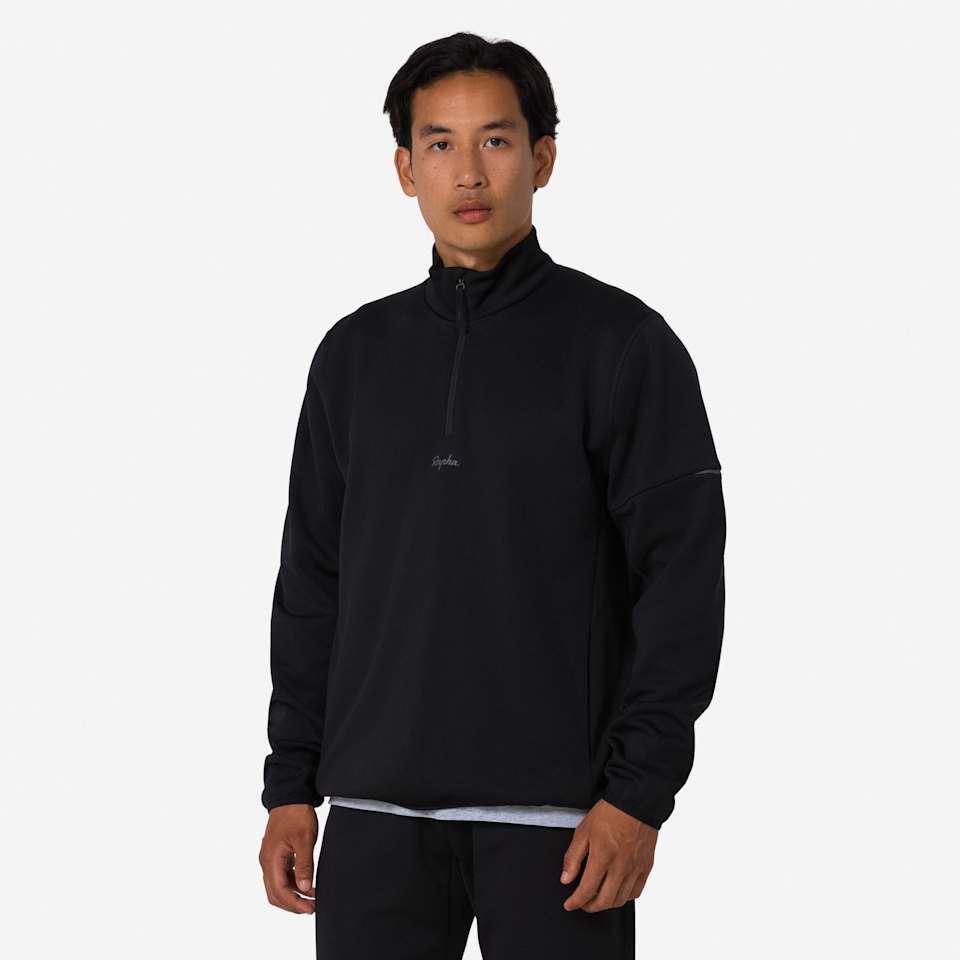 Fleece half zip mens clearance