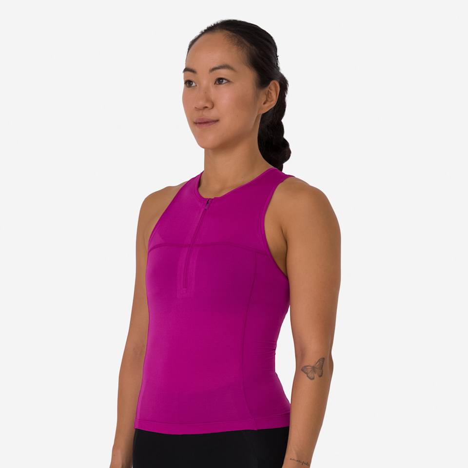 Women's Half Zip Tank | Rapha