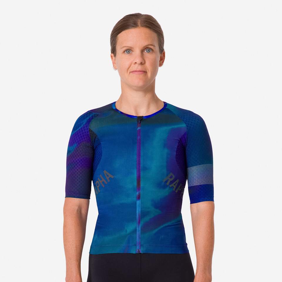 Women s Pro Team Aero Jersey Oil Slick Rapha