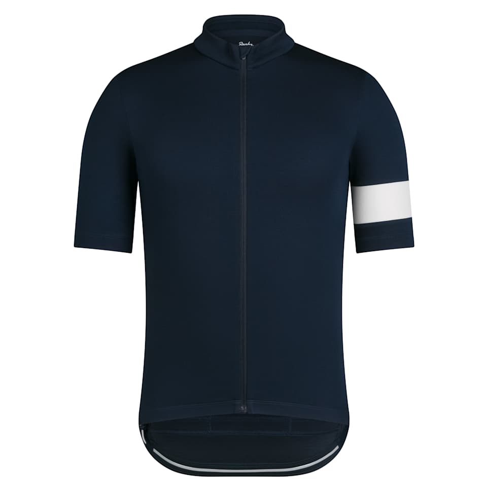 Rapha Men's Classic Winter Jersey - Blue – woolyswheels.com.au