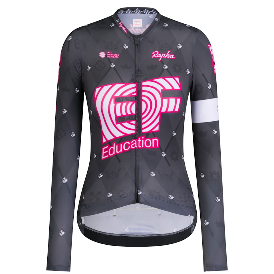 Rapha EF LS HEAVYWEIGT JERSEY サイズ2 支給品