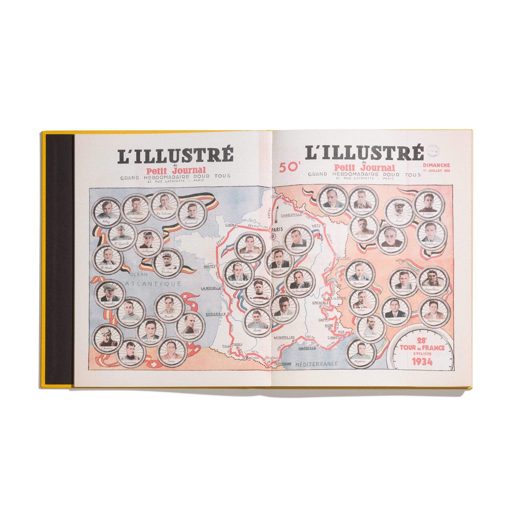 Special Edition Maps -  Cartes Du Tour