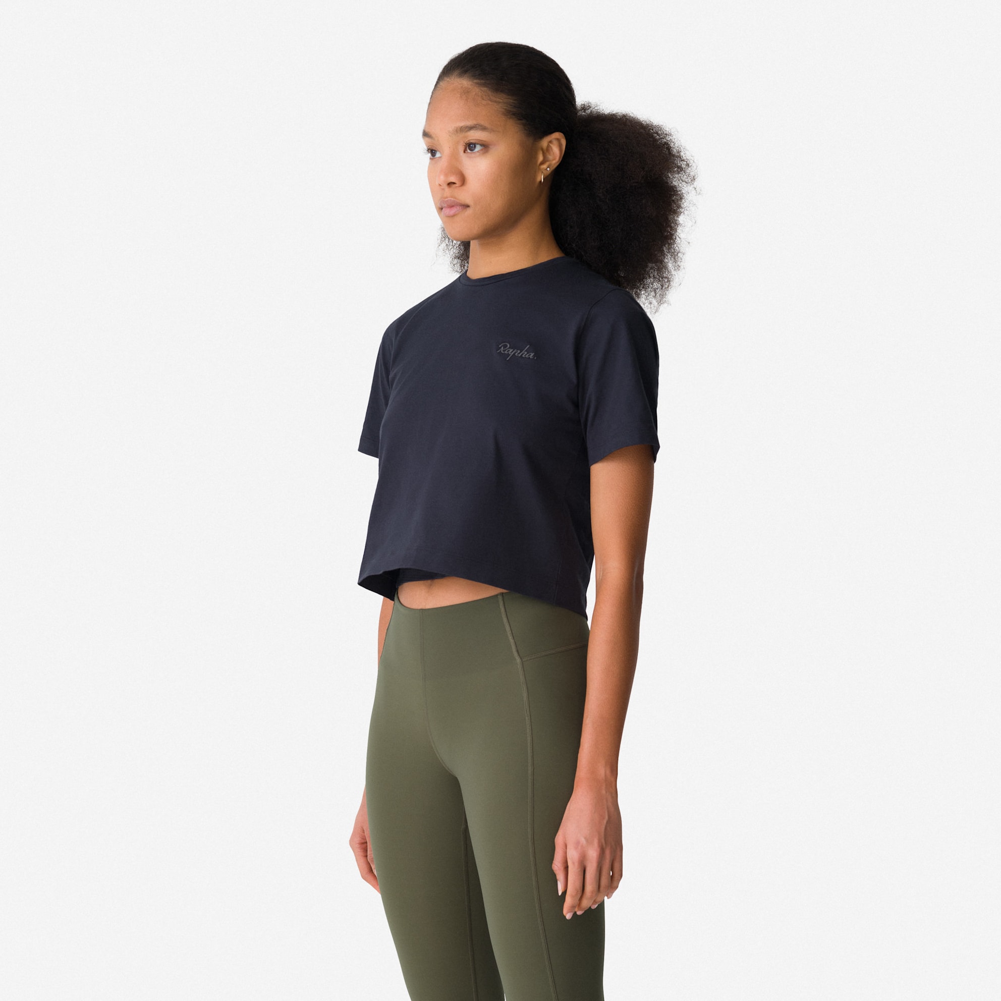 Women's Cropped Cotton T-Shirt