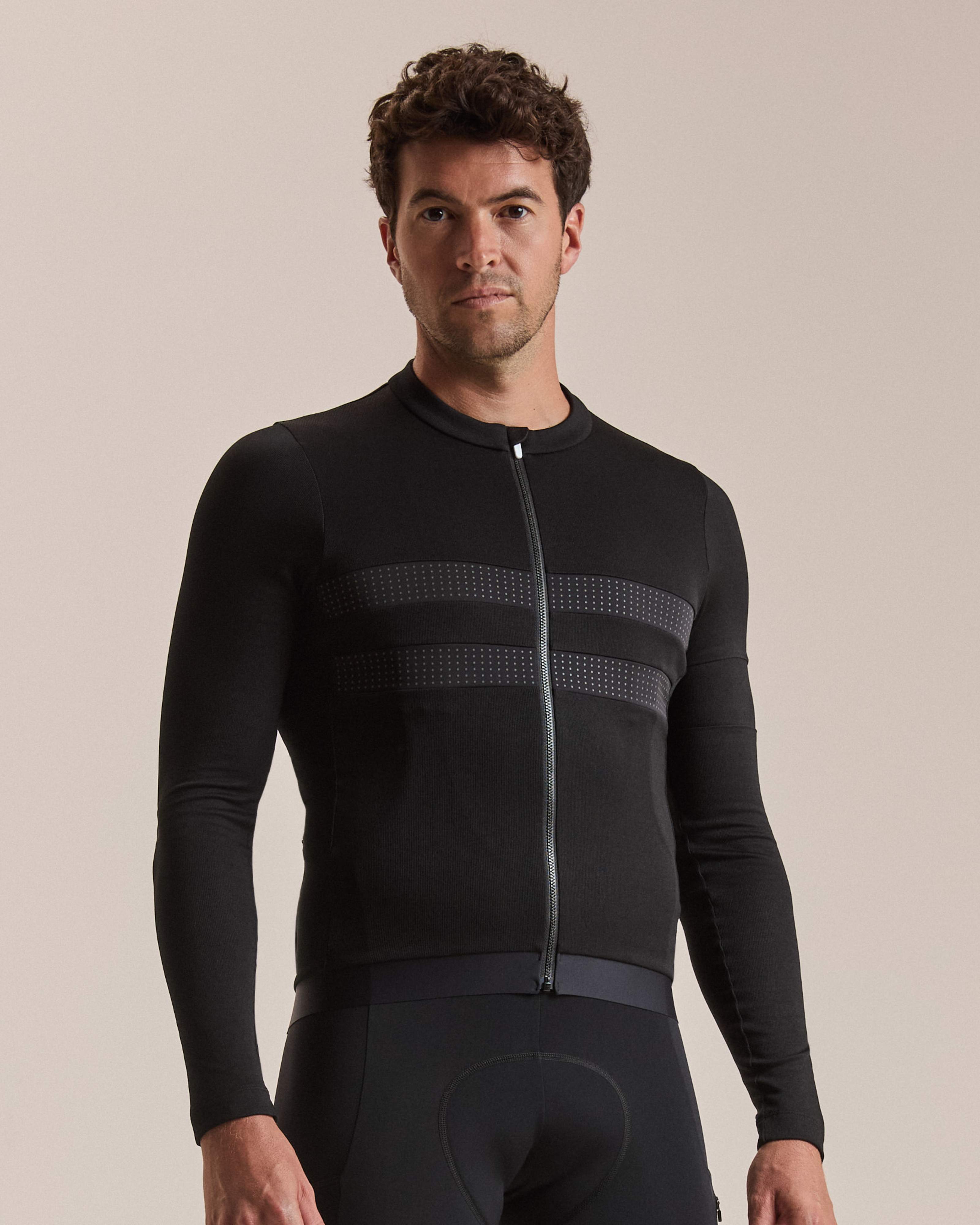 Men's Brevet Long Sleeve Merino Jersey III