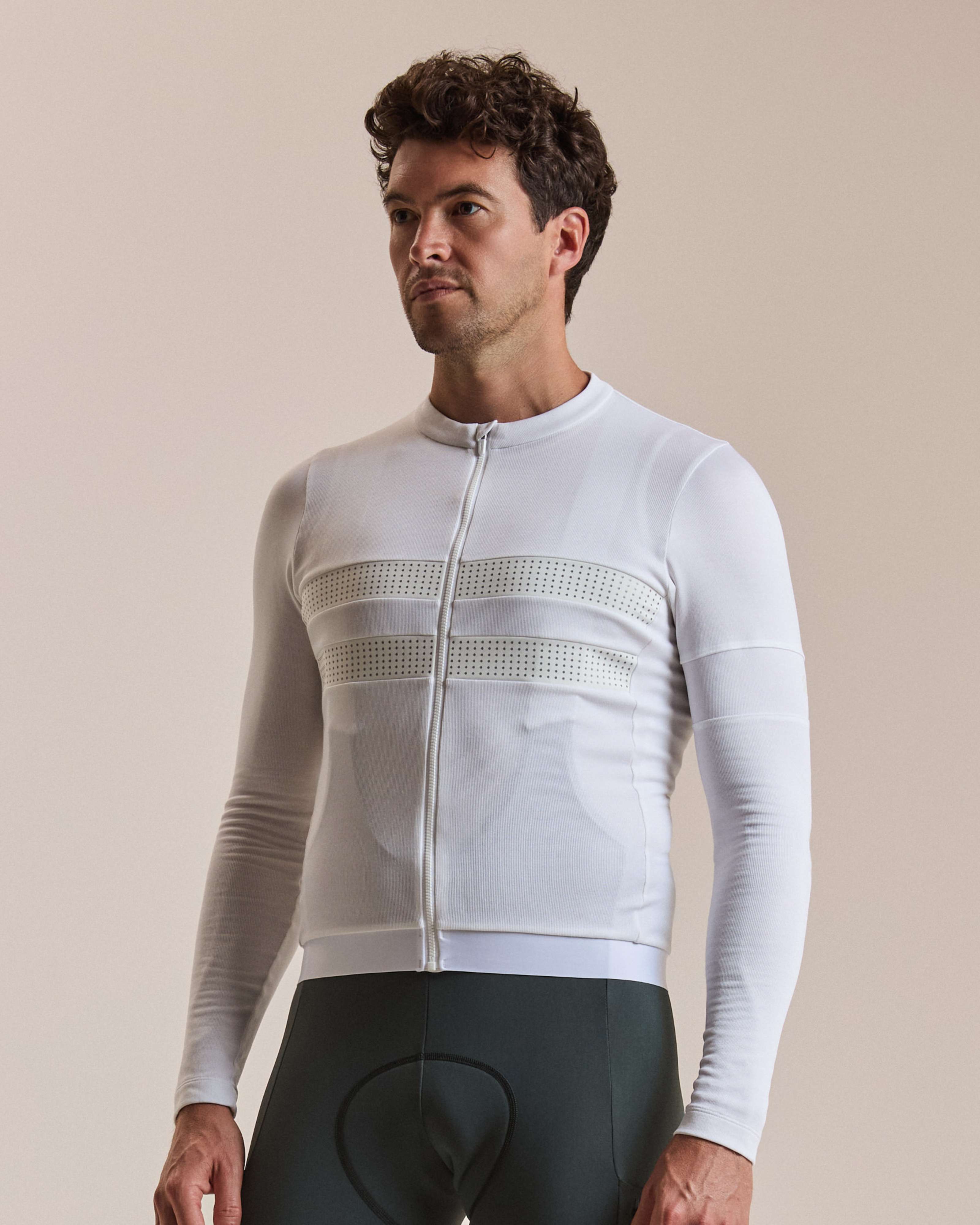 Men's Brevet Long Sleeve Merino Jersey III
