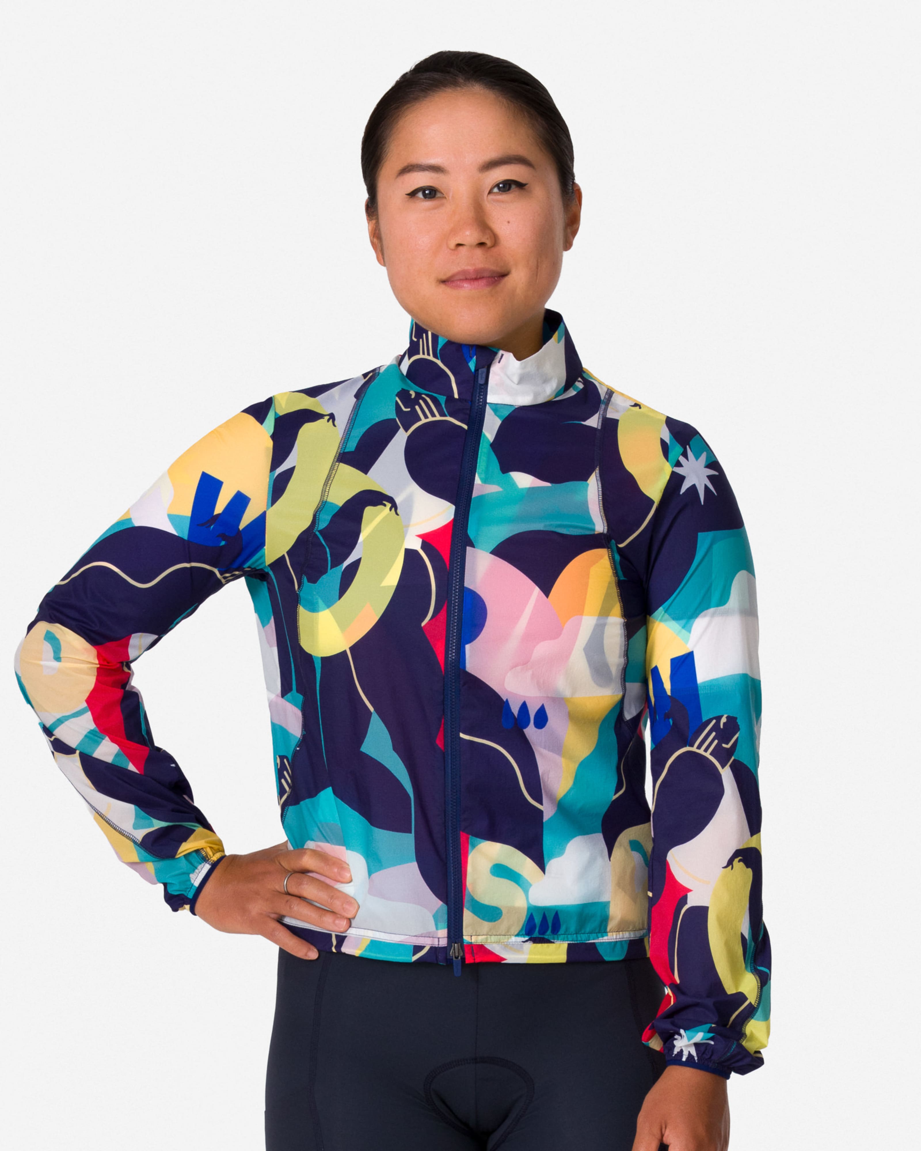 W100 Women's Rapha Wind Jacket - Kelly Anna