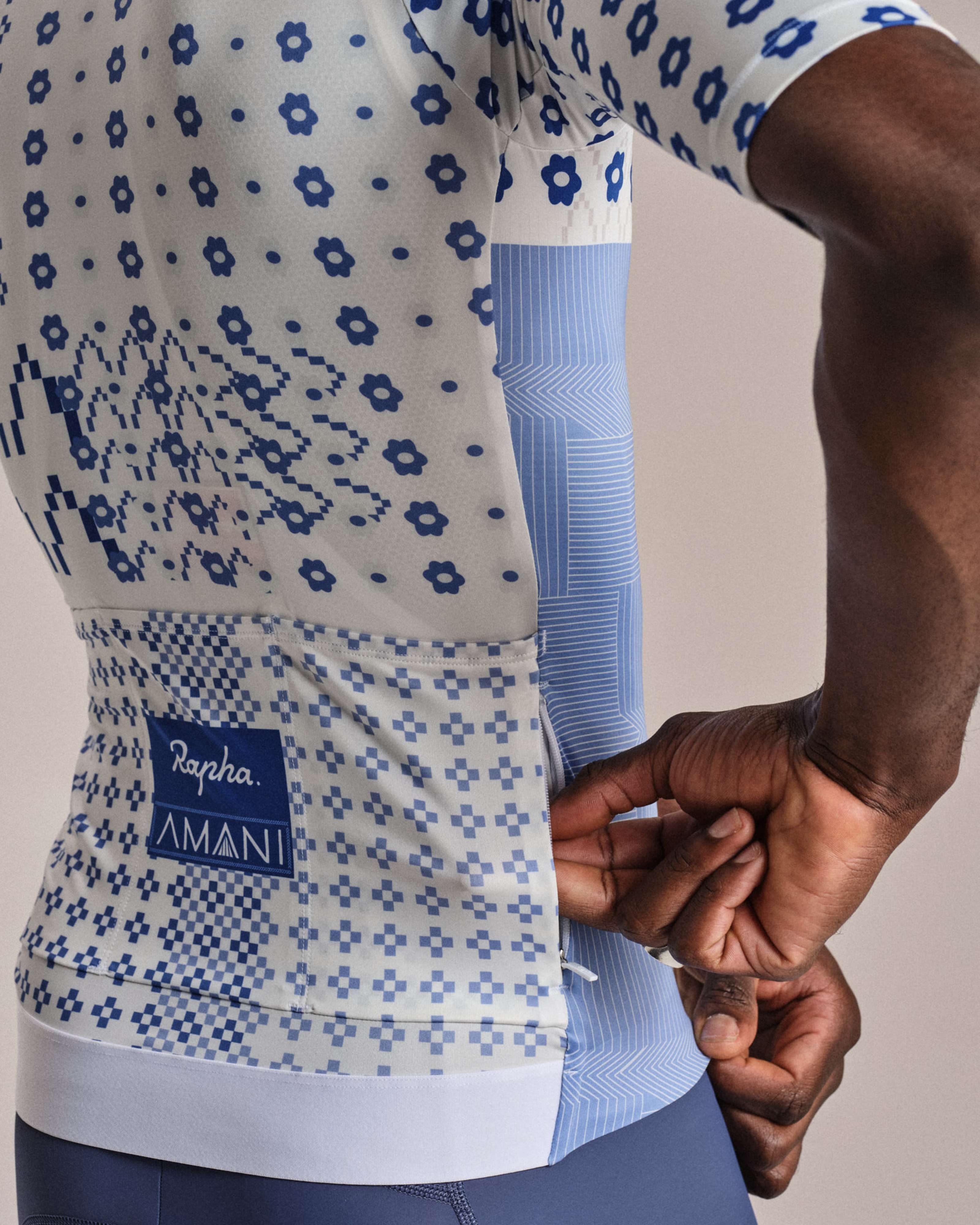 AMANI メンズ プロチーム Rouleur ジャージ