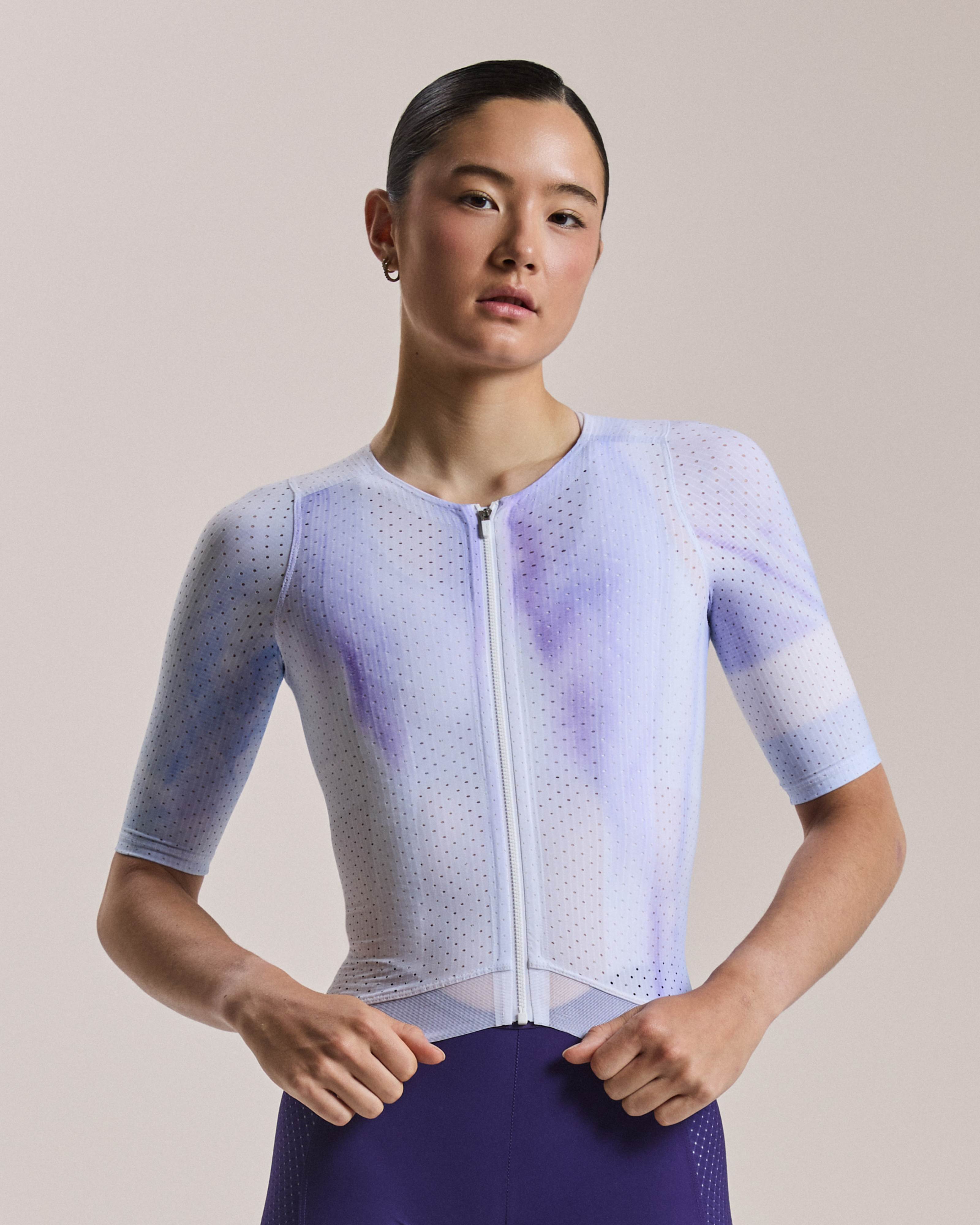 Women's Pro Team Ghost Air Jersey - Ice Dye