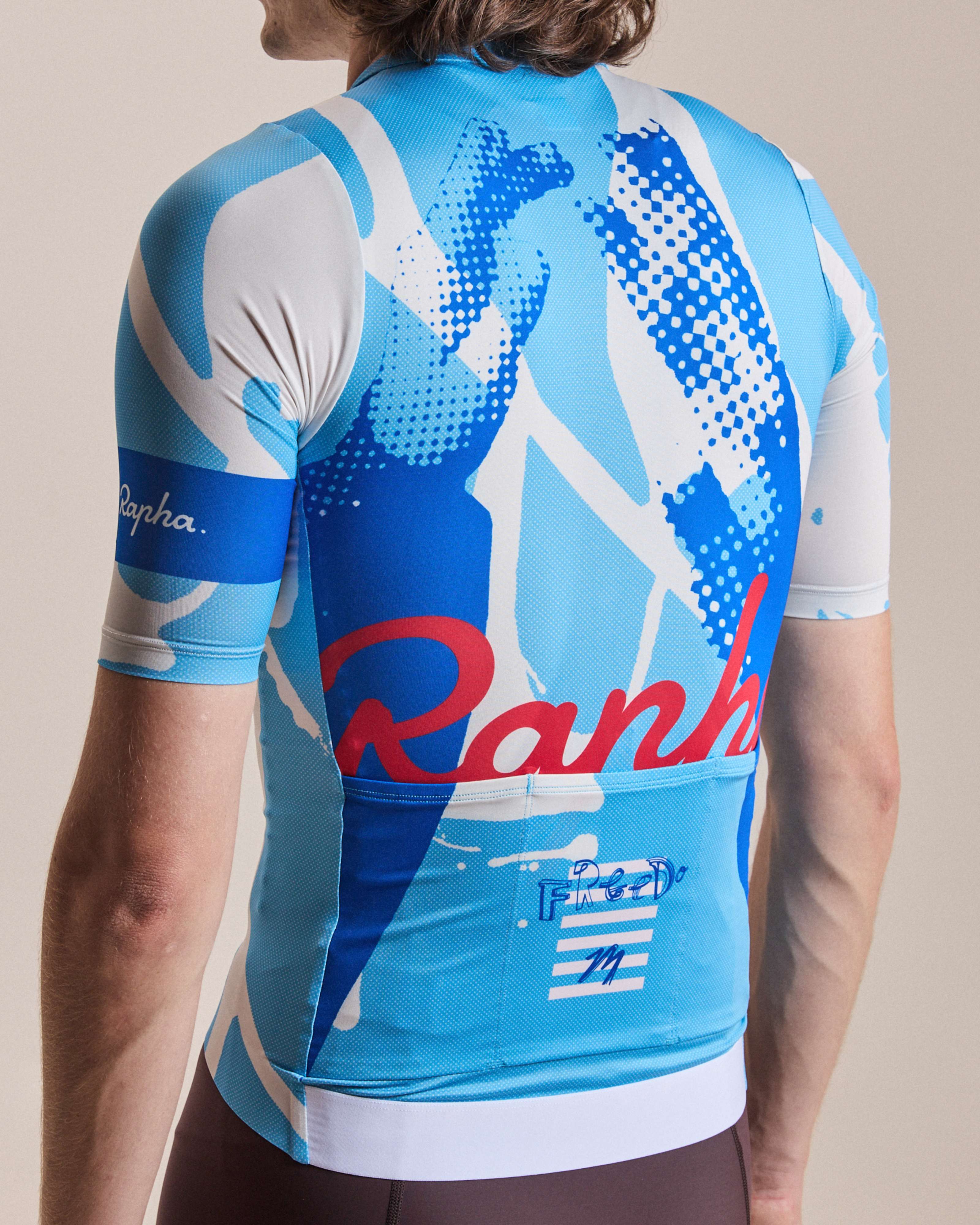 Rapha + David Carson Men's Pro Team Rouleur Jersey
