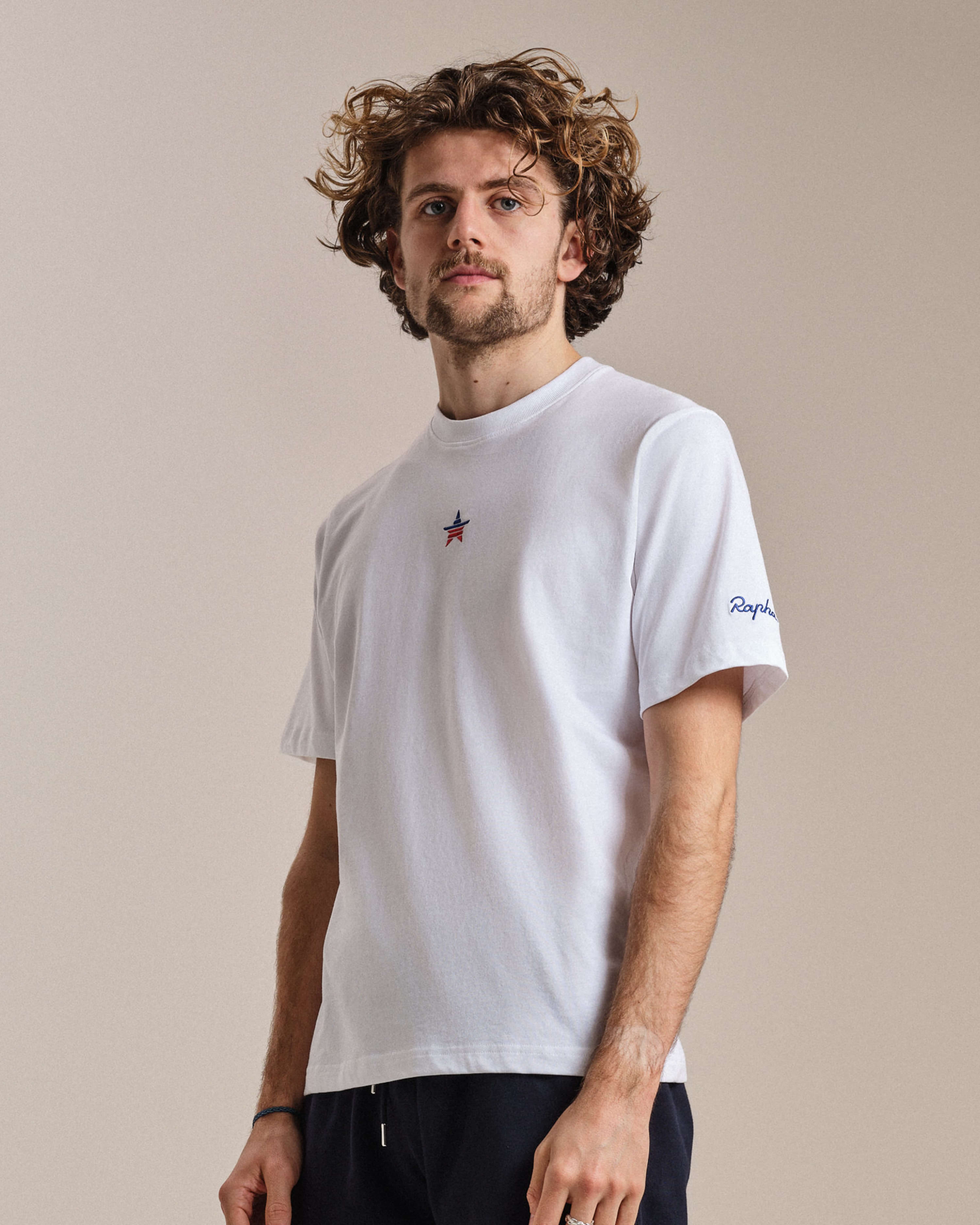 USA Men's Short Sleeve Cotton T-Shirt | Rapha