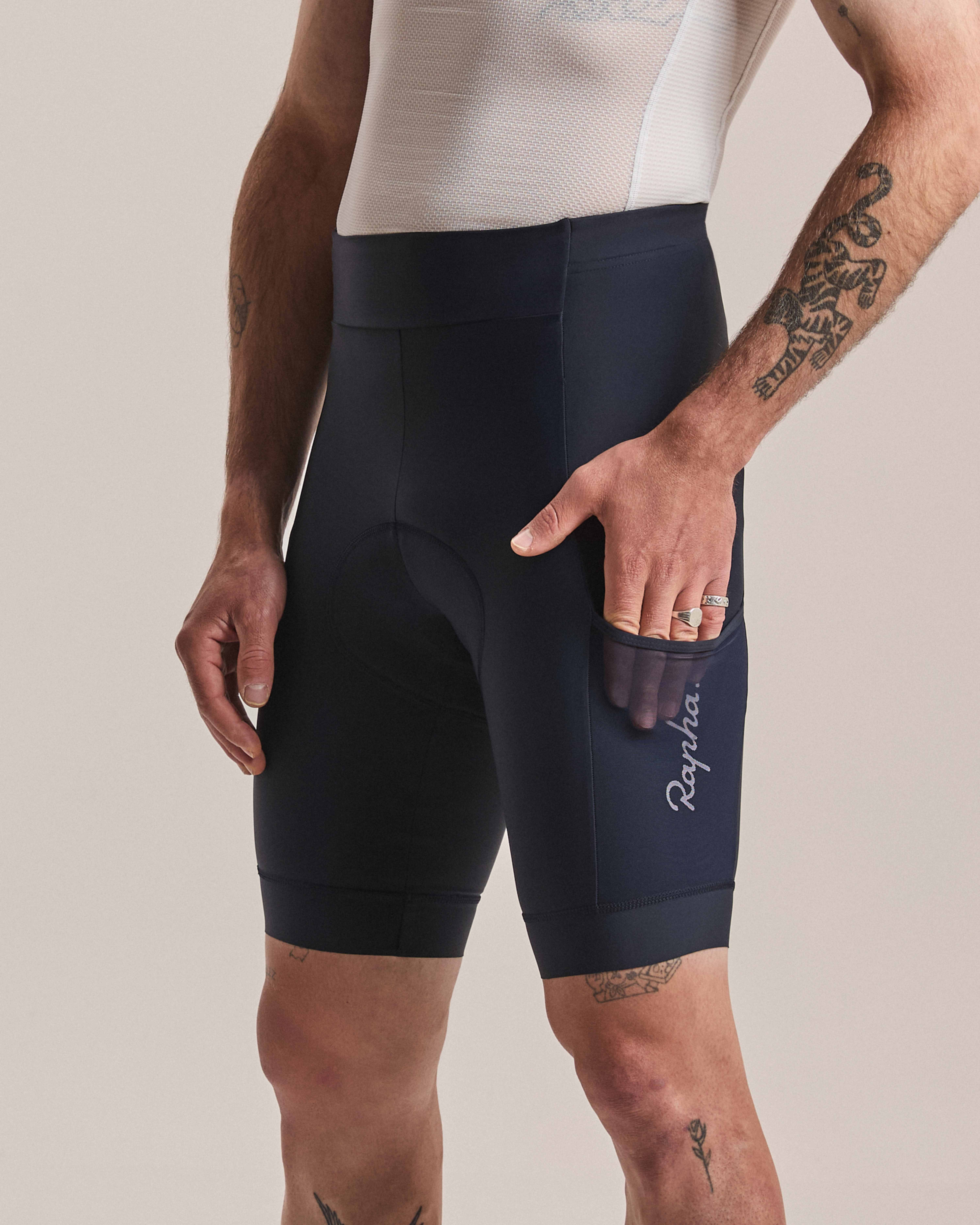 Rapha メンズ　クラシックビブタイツ　ネイビー　　サイズM メンズ サイクリング ビブショーツ＆ビブタイツ | Rapha