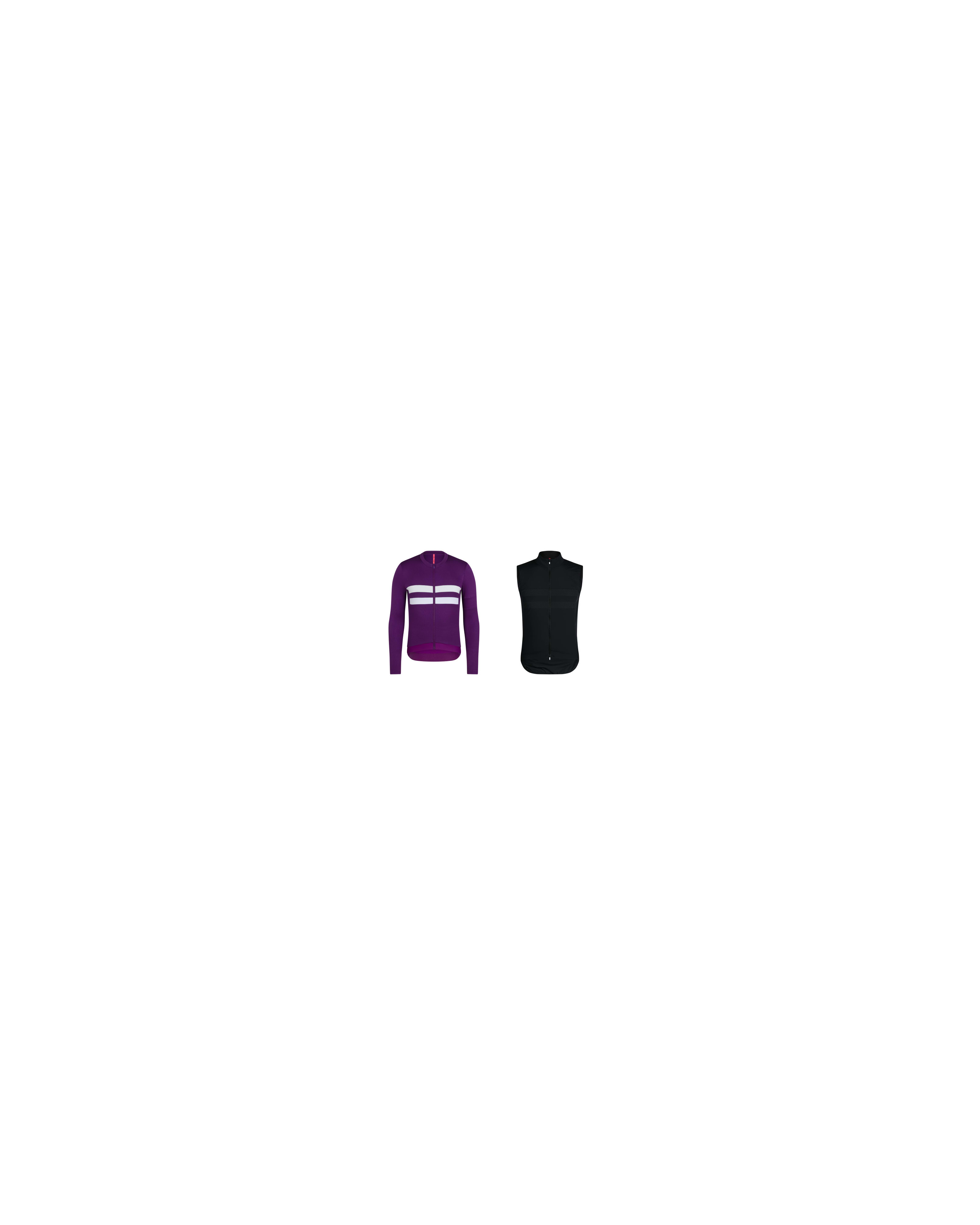 Men's Brevet Merino Jersey + Insulated Gilet