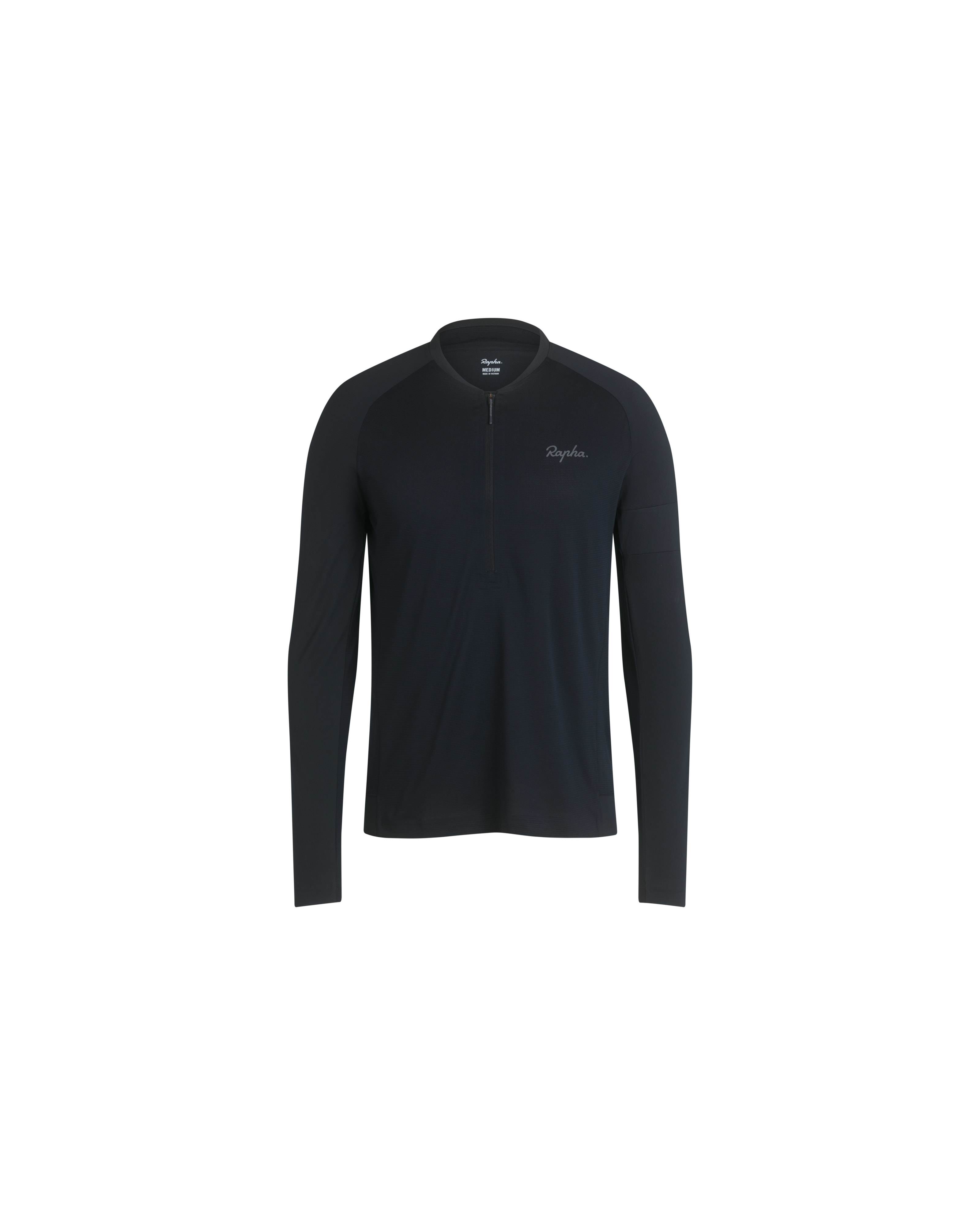 Men's Explore Long Sleeve Zip Neck Tech T-shirt