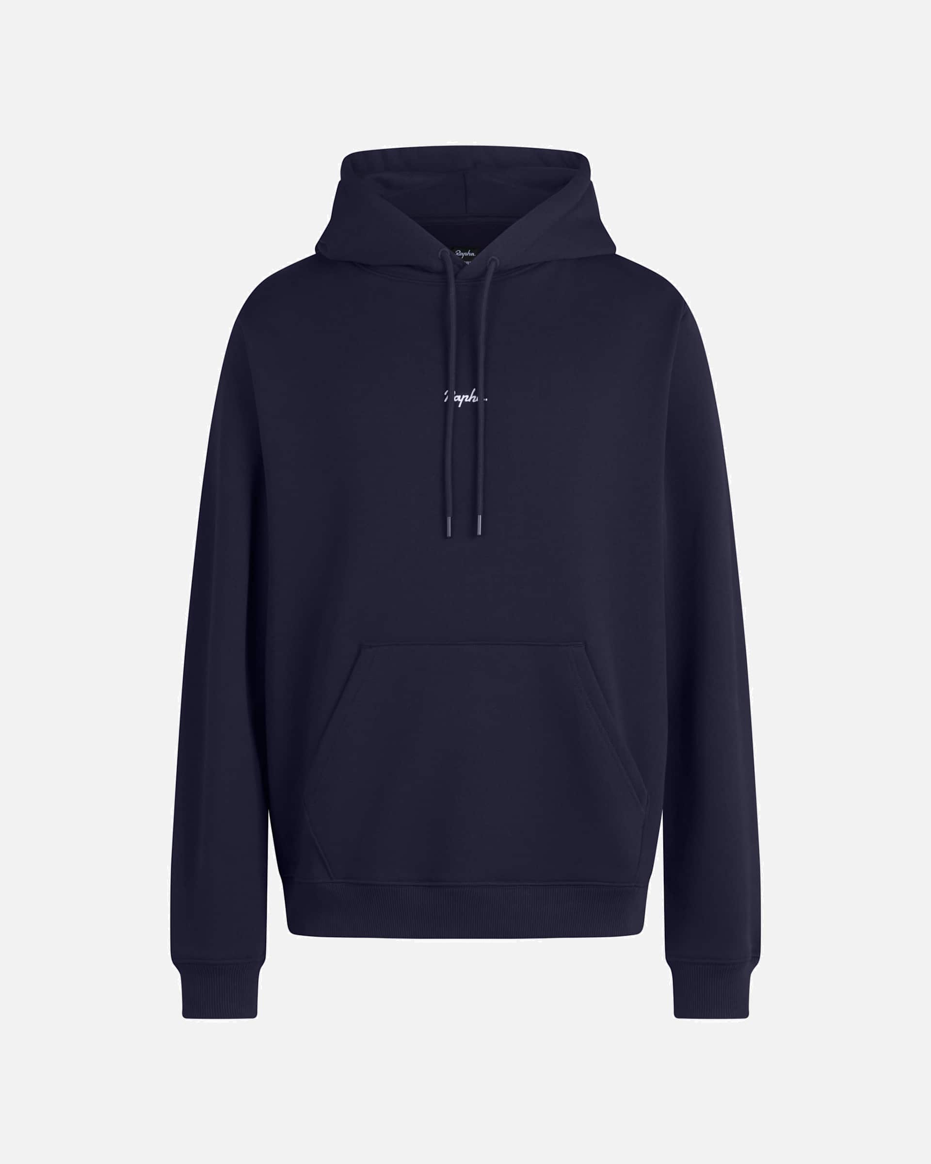 美品 Rapha ラファ MENS LOGO HOODIE Mサイズ ネイビー Men's Hoodies & Sweatshirts | Rapha