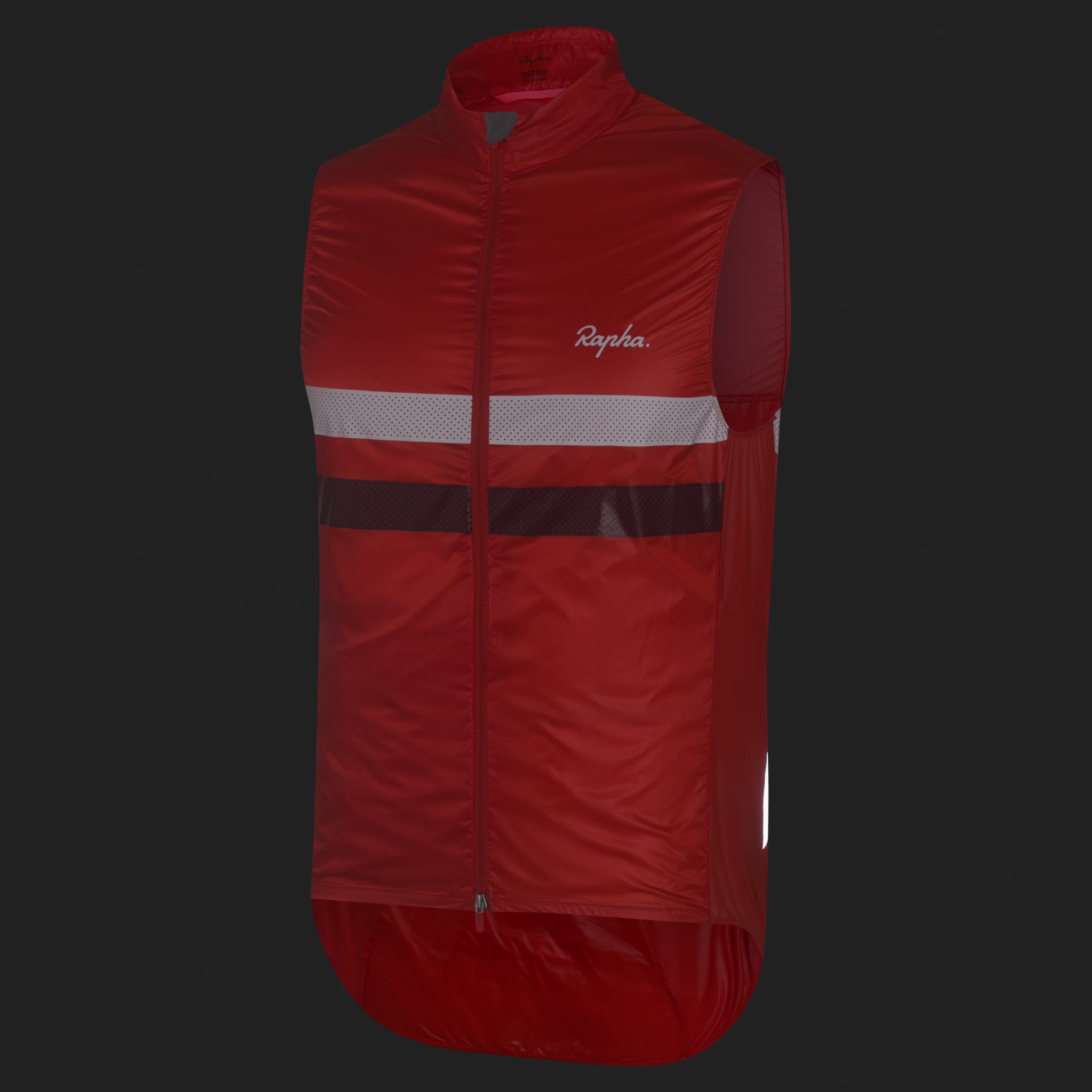 Rapha RCC Brevet Insulated Gilet Vest Men Hi-Vis Pink Men's