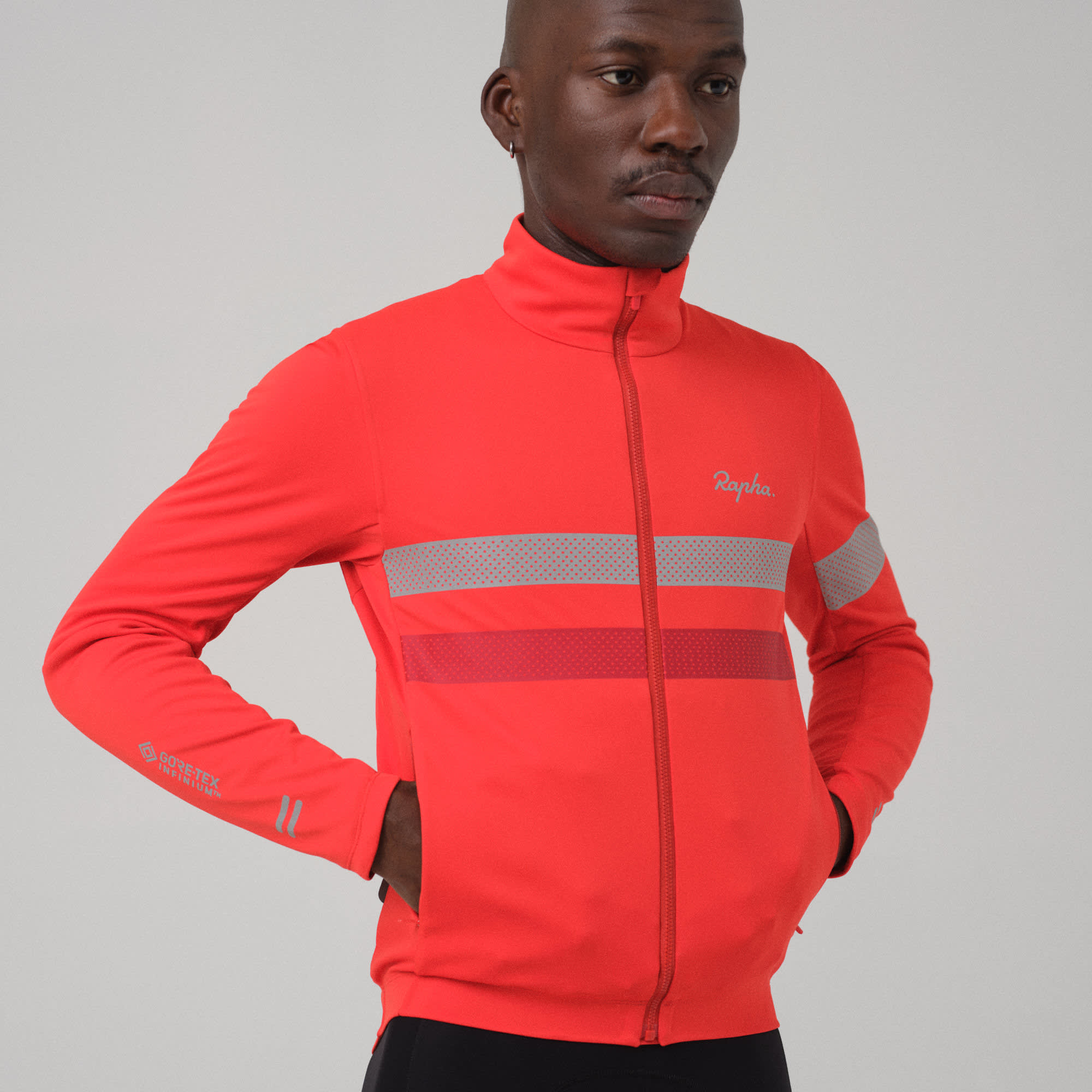 メンズ ブルベ ロングスリーブ Windstopper ジャージ | Rapha
