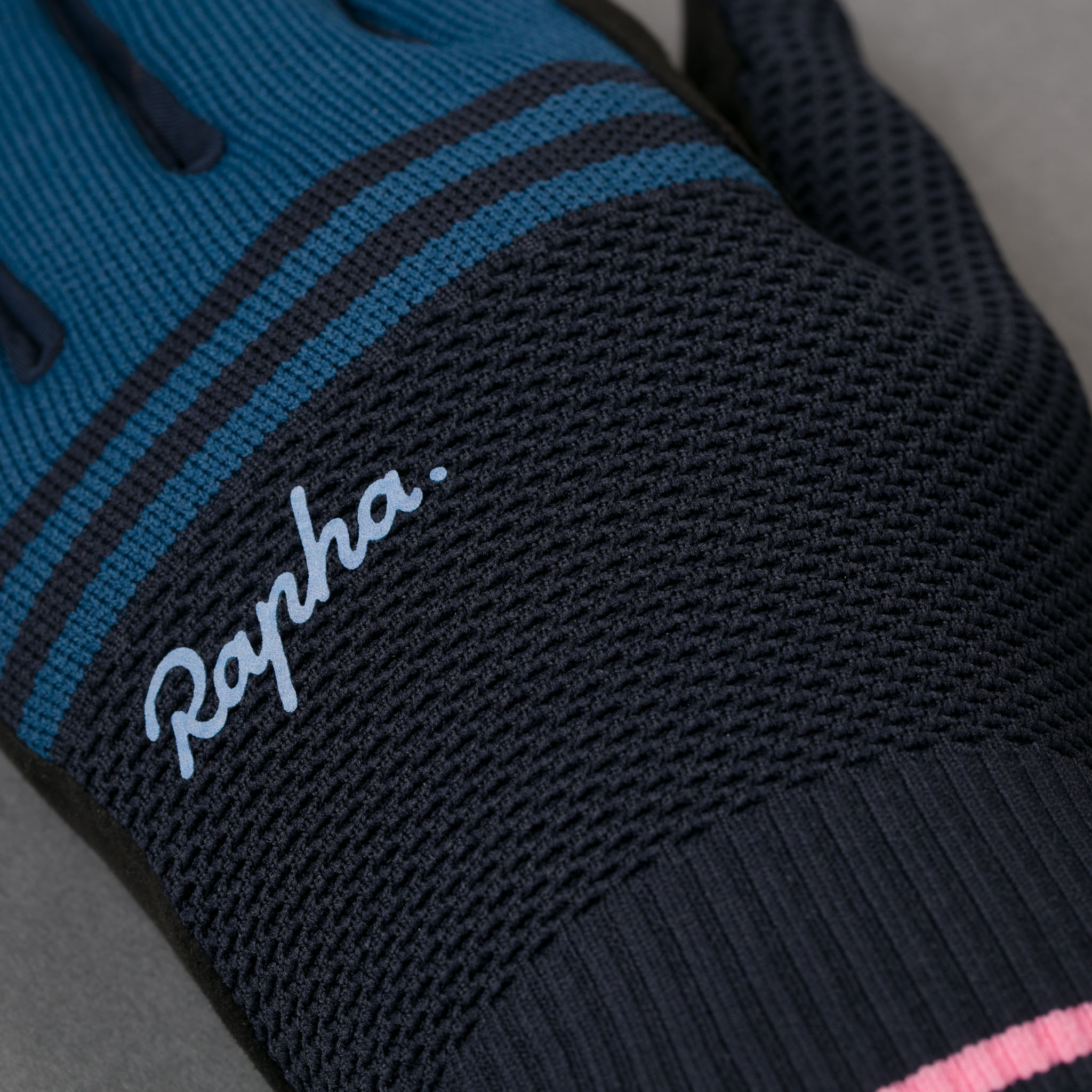 ウエア Rapha BREVET PEFLECTIVE GLOVES Dark Navy BLG03XX_BLK_product_H218_01