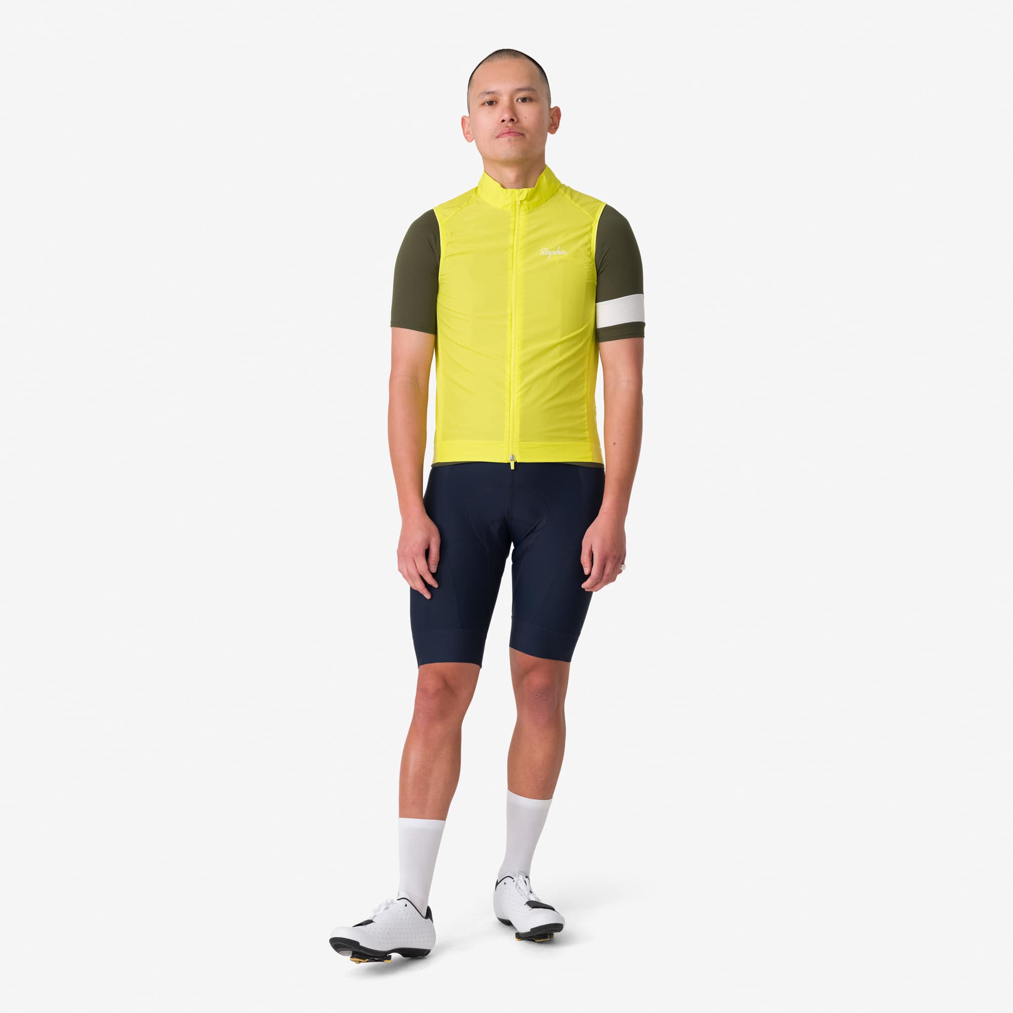 Rapha メンズ コア ジレ オリーブグリーン 新品 Rapha メンズ コア ジレ S グリーン / CORE GILET